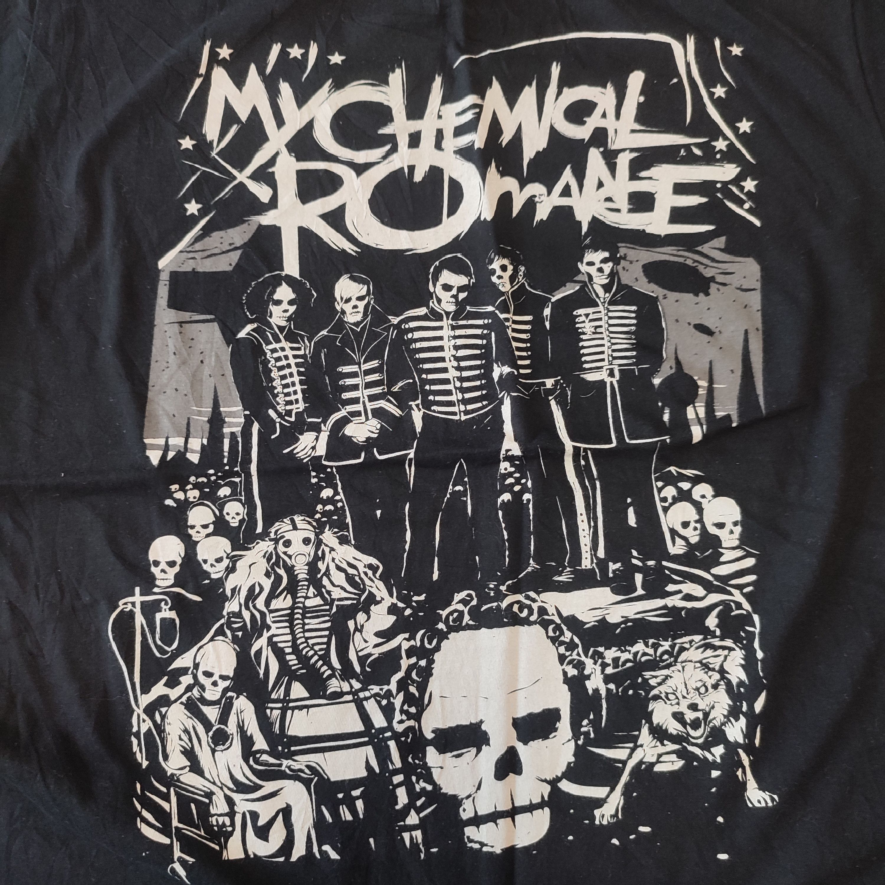 Band Tees × My Chemical Romance × Vintage MY CHEMICAL ROMANCE T SHIRT Size US L / EU 52-54 / 3 - 3 Thumbnail