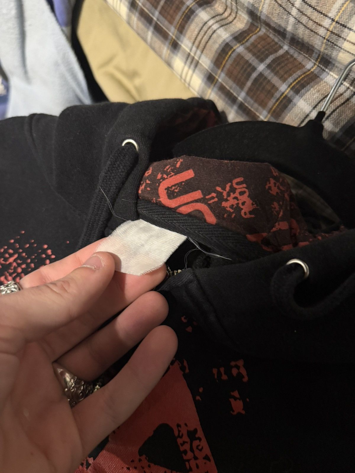 Burton Insane Y2K Anon Anonoptics embroidered zip up hoodie Size US S / EU 44-46 / 1 - 3 Thumbnail