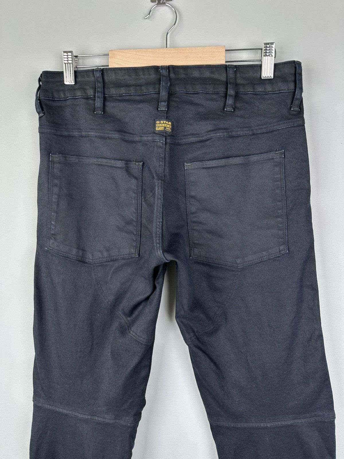 G-Star × Japanese Brand G star Raw 3D Low Tapered Baggy Jeans Size US 30 / EU 46 - 3 Thumbnail