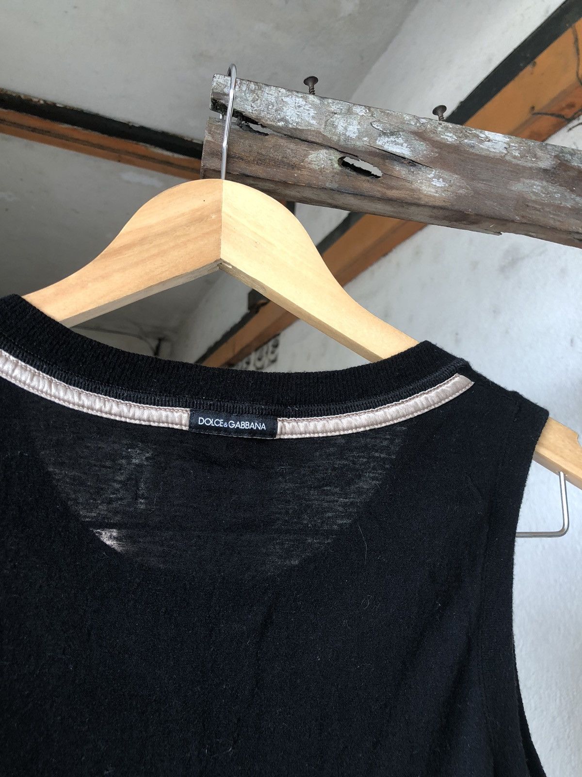 Dolce & Gabbana Vintage Dolce & Gabbana Bondage Punk Style Tank Top Size S / US 4 / IT 40 - 10 Thumbnail