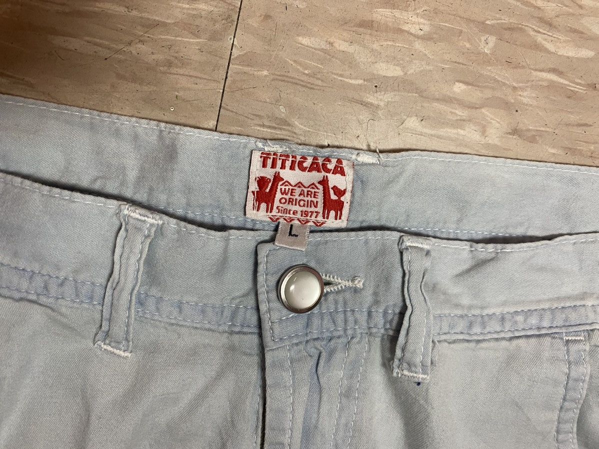 Japanese Brand Vintage titicaca embroidered logo pants Size US 32 / EU 48 - 3 Thumbnail