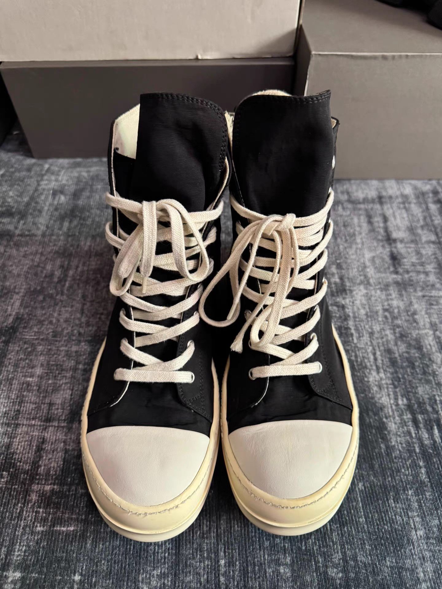 Rick Owens Rick Owens DRKSHDW Satin High Top Size US 8 / EU 41 - 6 Thumbnail