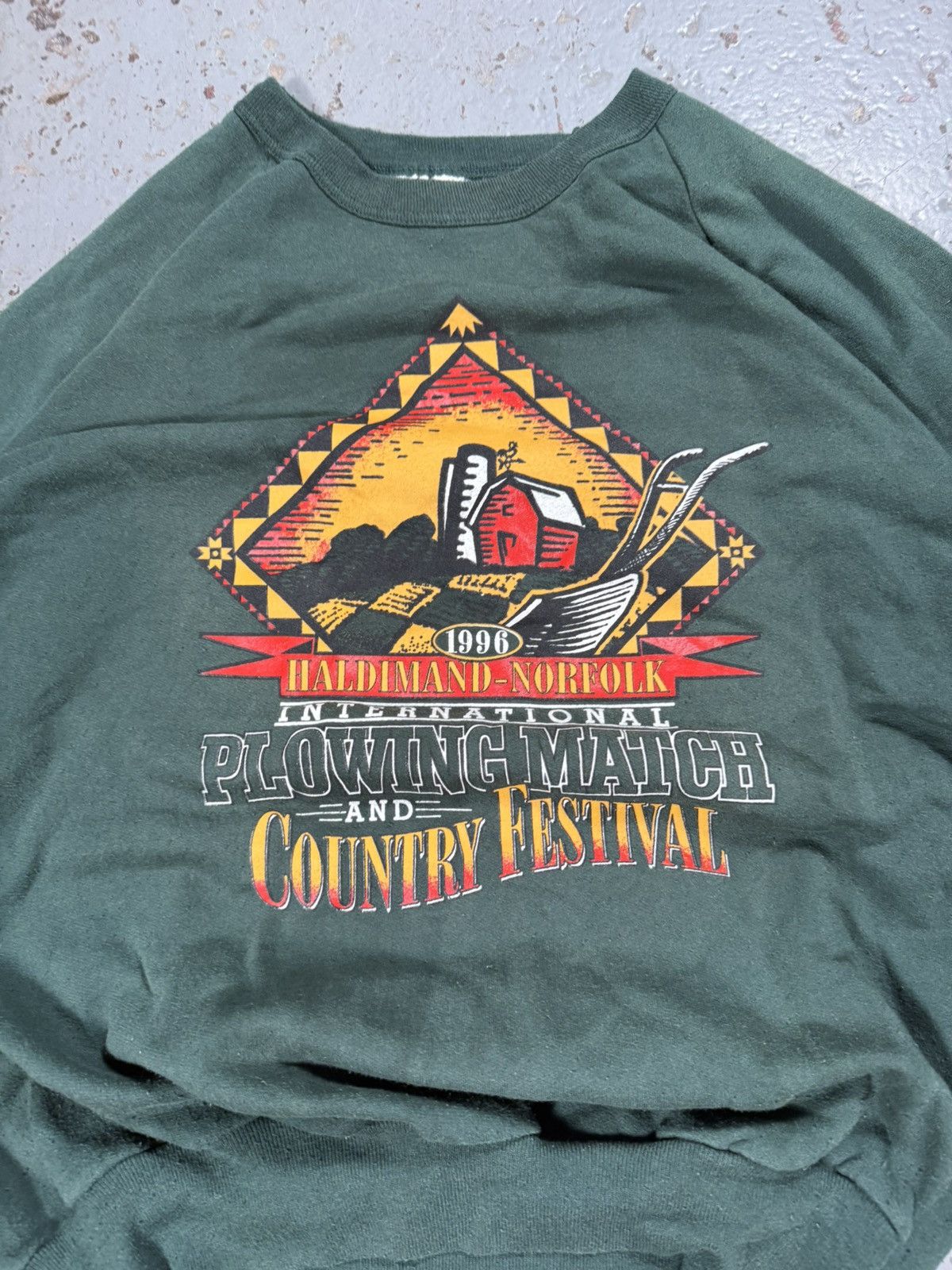 Other Vintage 1996 International Plowing Country Festival Sweater Size US XL / EU 56 / 4 - 3 Thumbnail