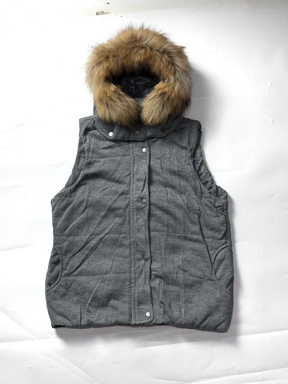 00s archive ifsixwasnine fur jilet vest 【公式通販】