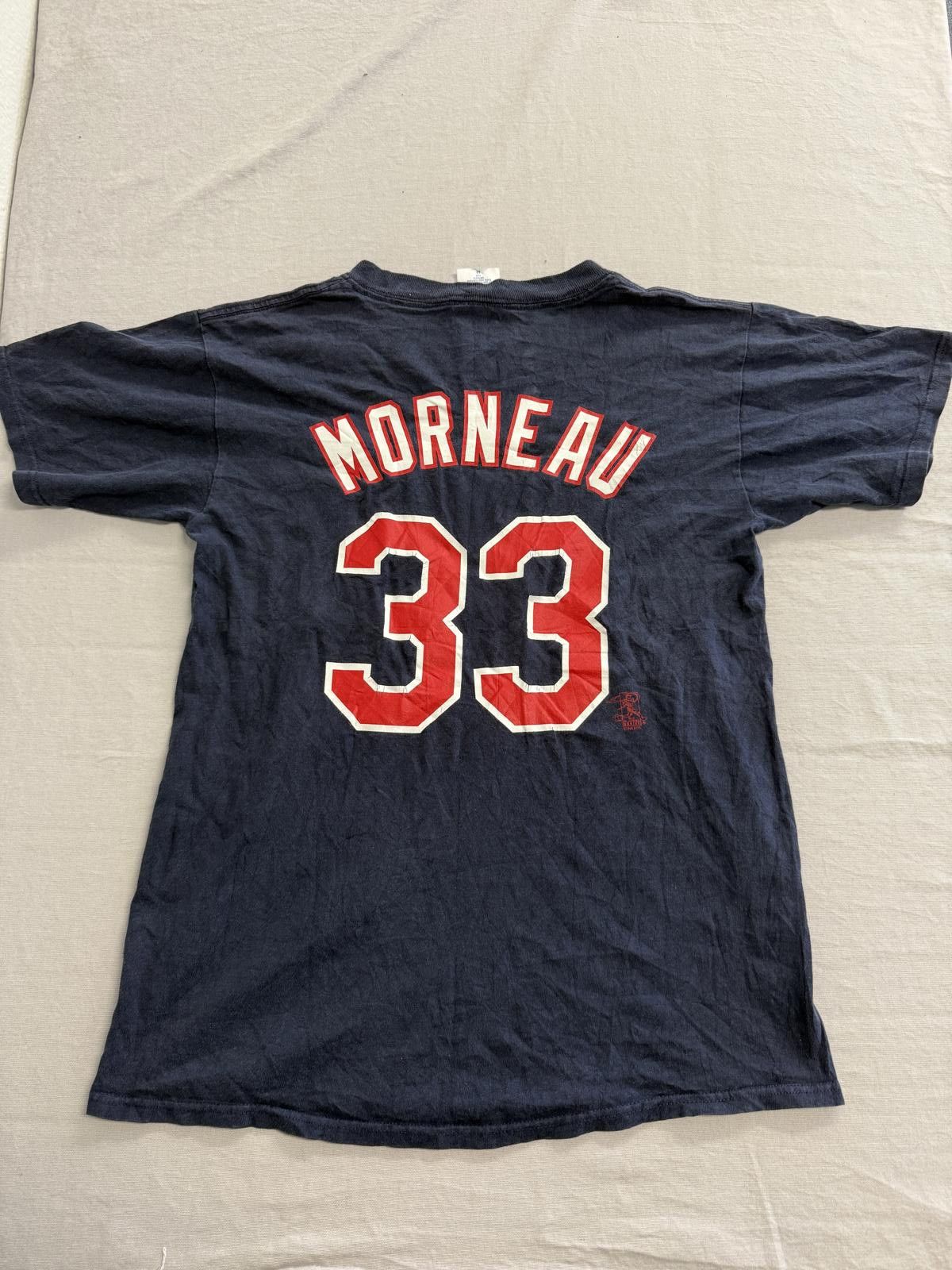 Majestic Justin Morneau Twins T-shirt Jersey Majestic Baseball #33 -M Size US M / EU 48-50 / 2 - 1 Thumbnail