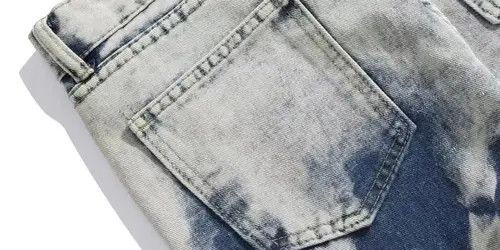 VIBE Gradient Jeans Retro High Street Hip Hop Size US 32 / EU 48 - 4 Thumbnail