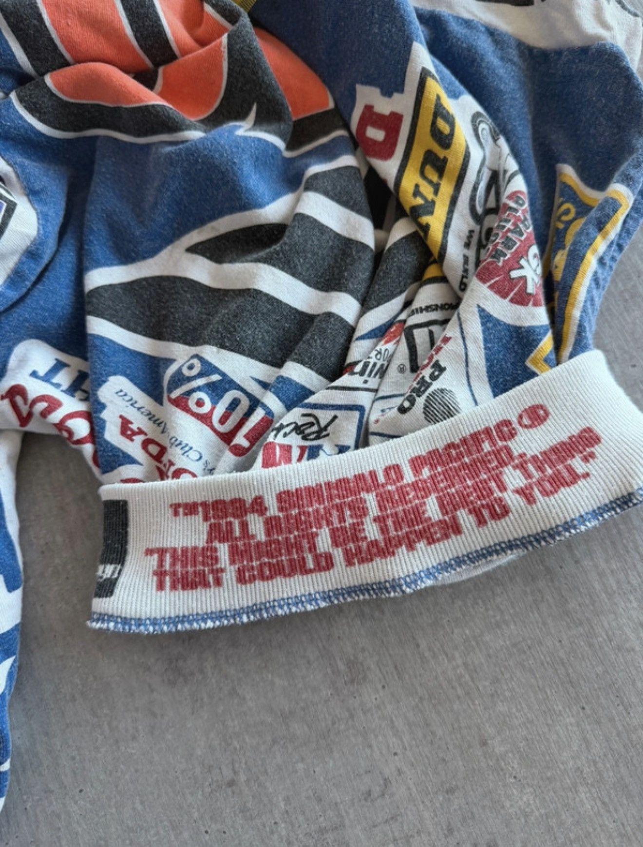 Honda Vintage 1994 Sinisalo Moto Worldwide Motocross Honda Tee Size US L / EU 52-54 / 3 - 18 Thumbnail