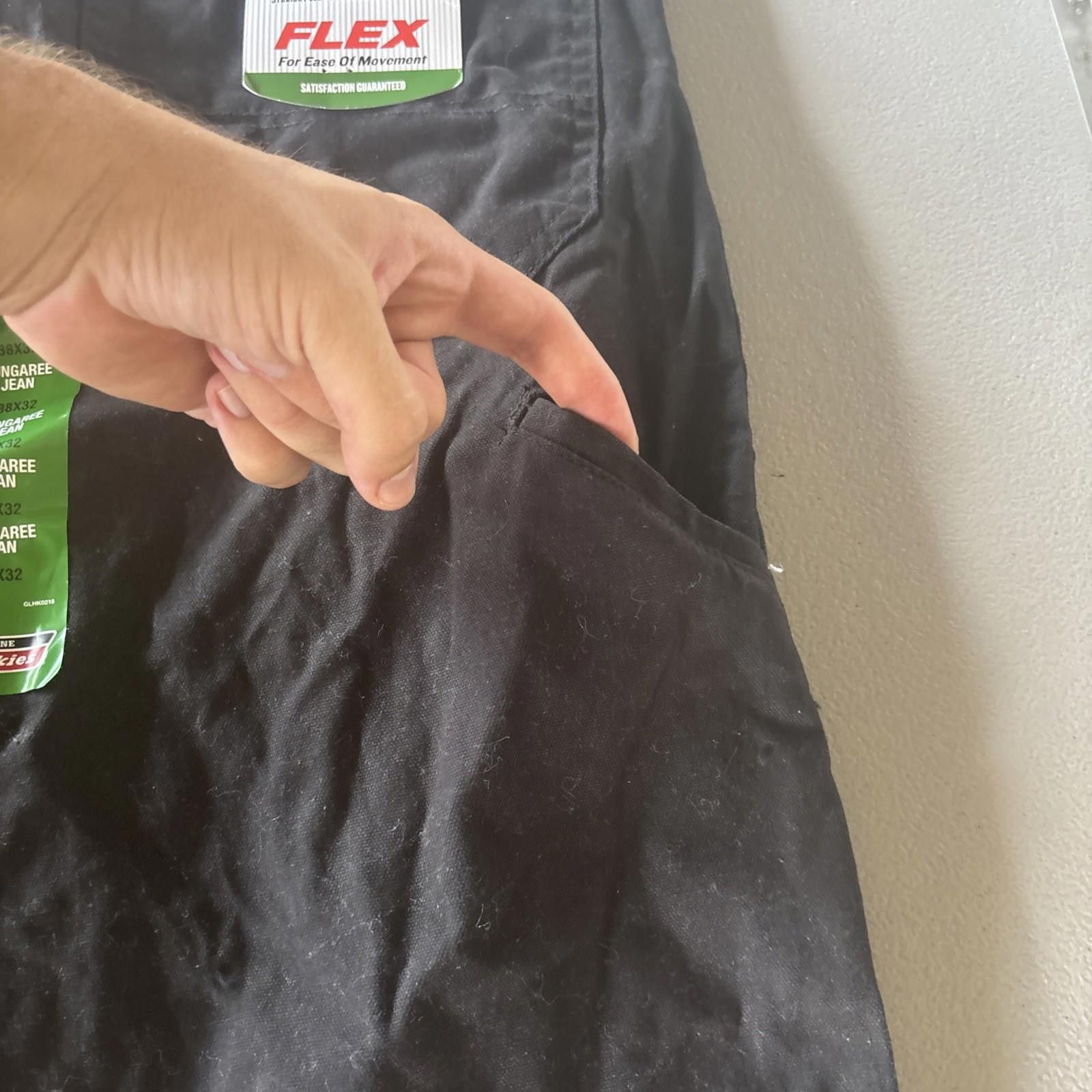 Dickies Dickies Original Fit Work Pants Black 38x32 New With Tags Size US 38 / EU 54 - 7 Thumbnail