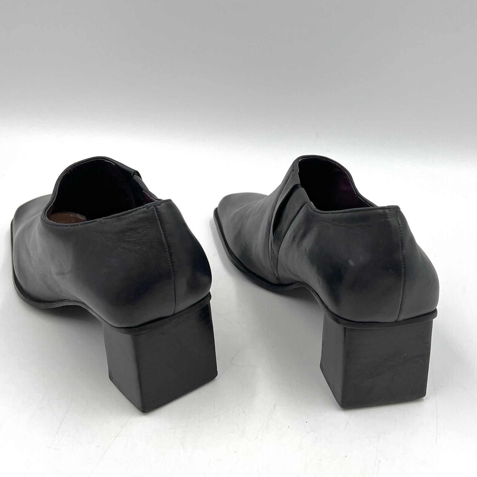 Nine West Vintage 90s Nine West Leather Pump Block Heel Square Toe Size US 8.5 / IT 38.5 - 7 Thumbnail