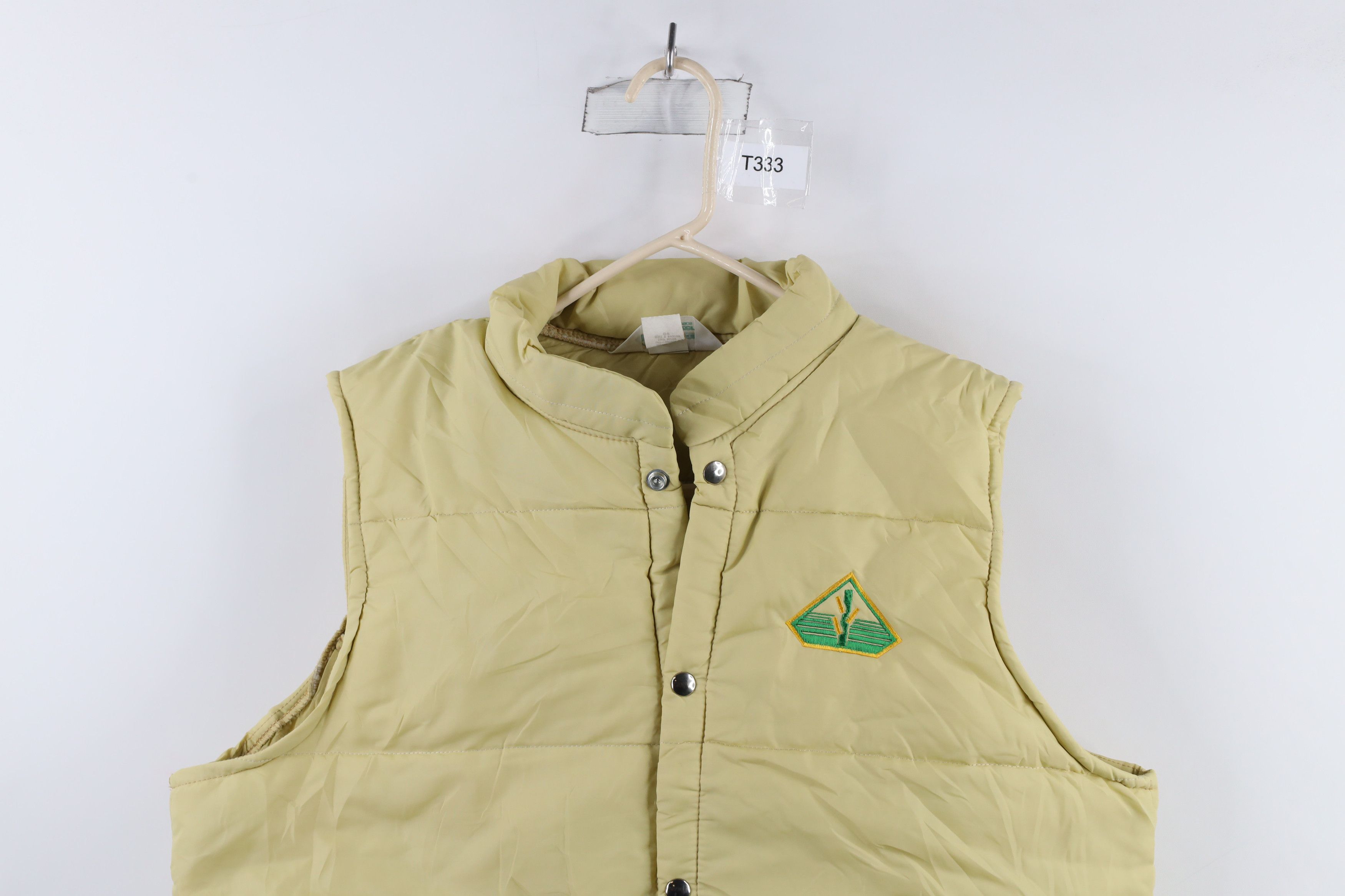 Vintage Vintage 70s Pfizer Genetics Button Puffer Vest Jacket USA Size US XL / EU 56 / 4 - 2 Thumbnail