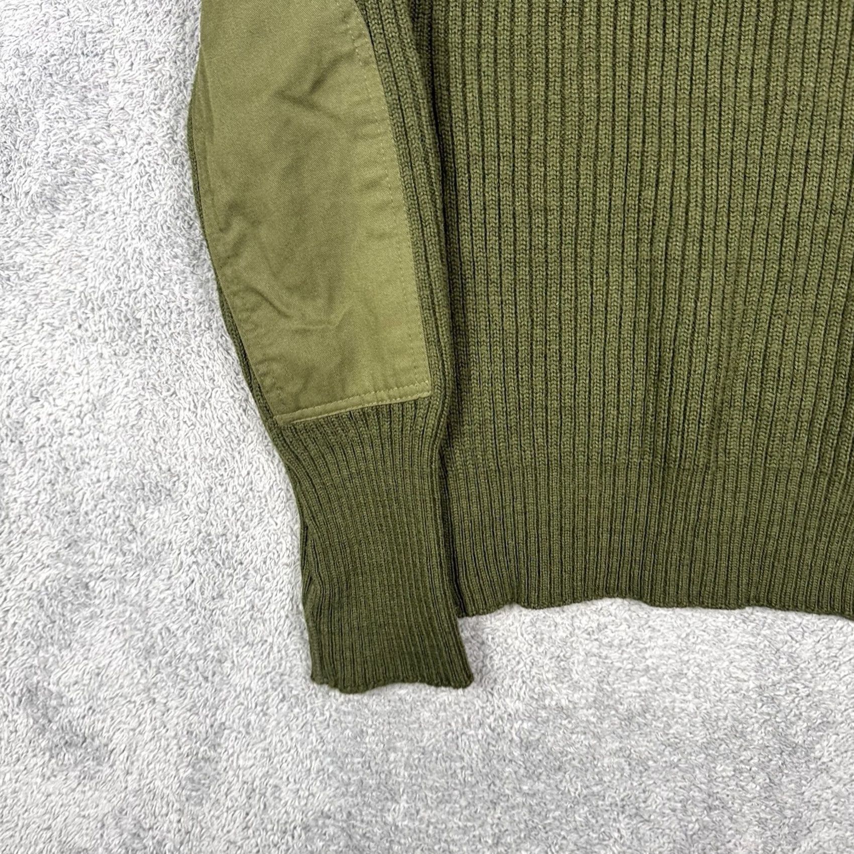 Vintage VINTAGE Mitts Nitts Sweater Mens L Green Service Wool Epaulette Men DefenseLogistics Agency Valor Size US L / EU 52-54 / 3 - 2 Thumbnail