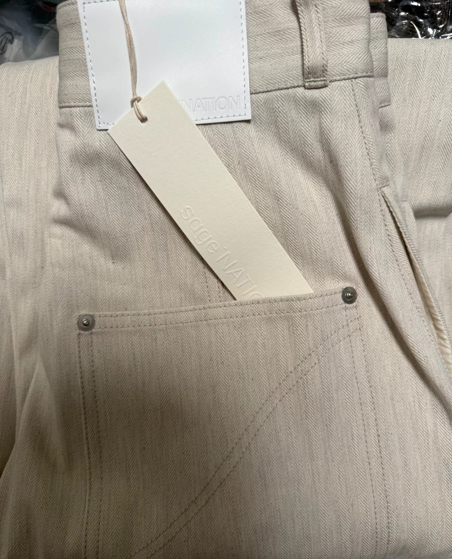 SAGE NATION SAGE NATION 25ss Welt Jeans Size US 38 / EU 54 - 1 Thumbnail