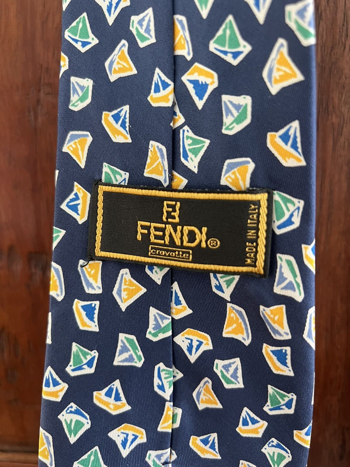Fendi × Vintage Vintage Fendi Tie Size ONE SIZE - 2 Thumbnail