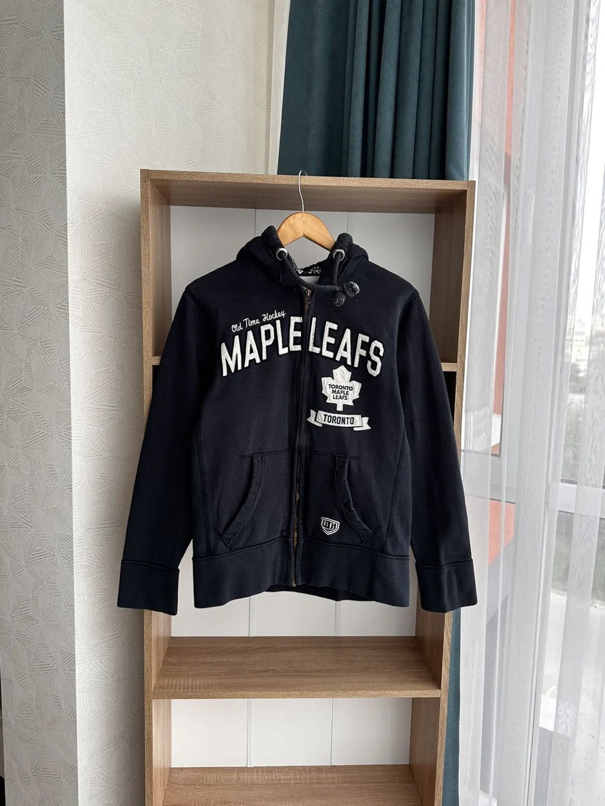 Vintage Old Time Hockey NHL Toronto Maple Leafs Hoodie