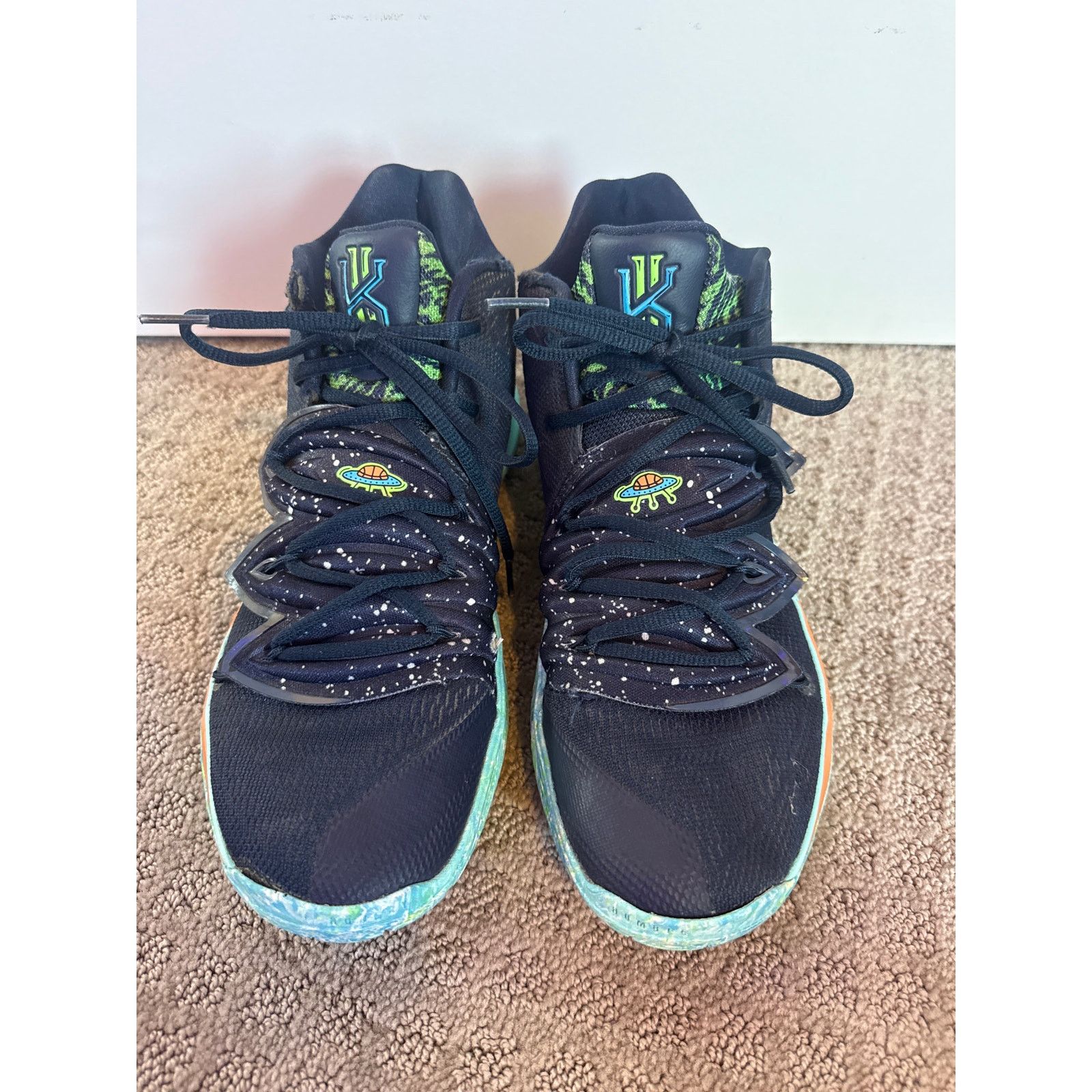 Nike Nike Kyrie 5 UFO Light Current Blue Basketball Shoe,10 Size US 10 / EU 43 - 2 Thumbnail