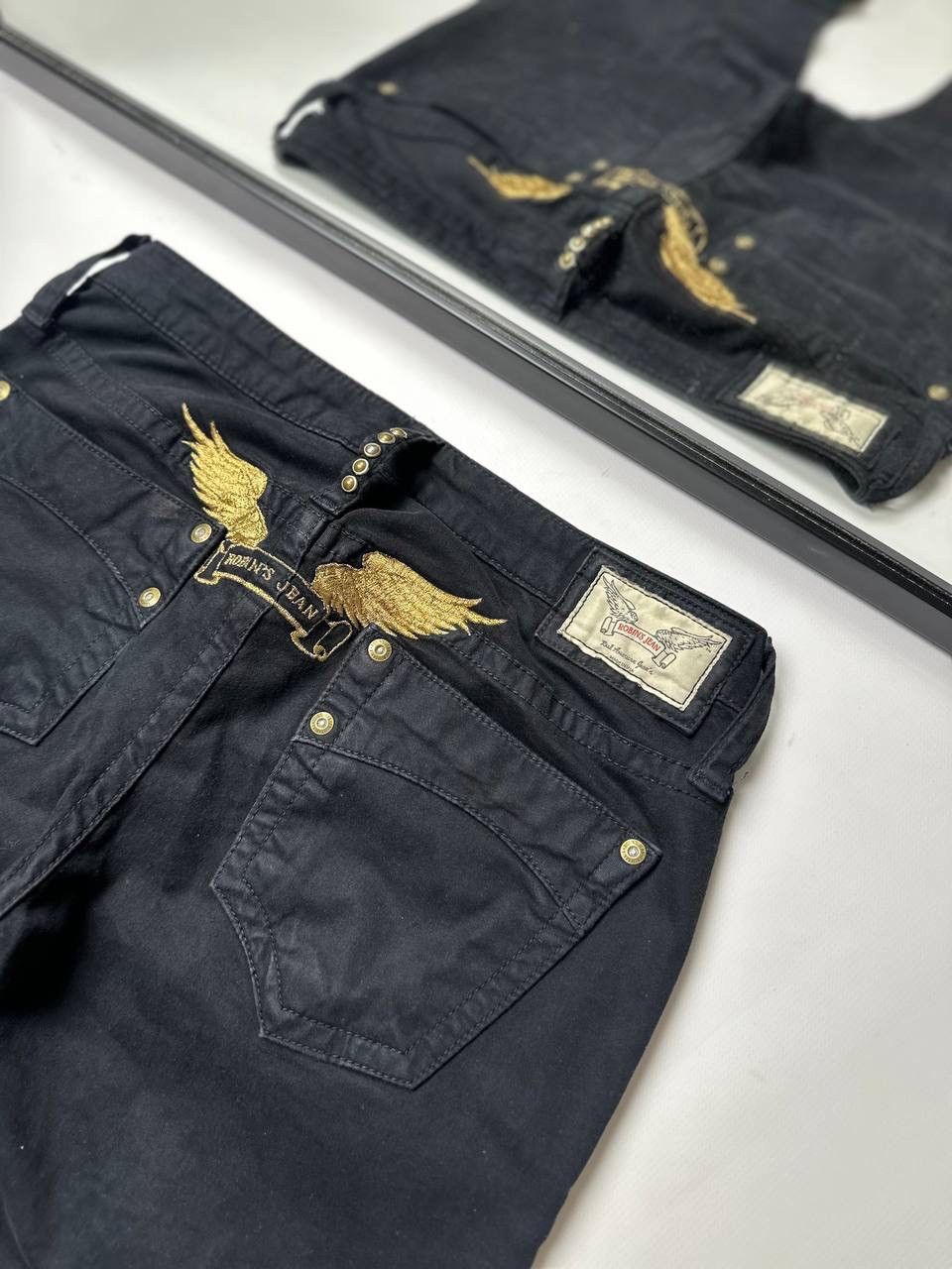 Robins Jeans Y2K Robins Jeans cut pants super marilyn Japanese Skiny 🔥USA Size US 27 - 4 Thumbnail