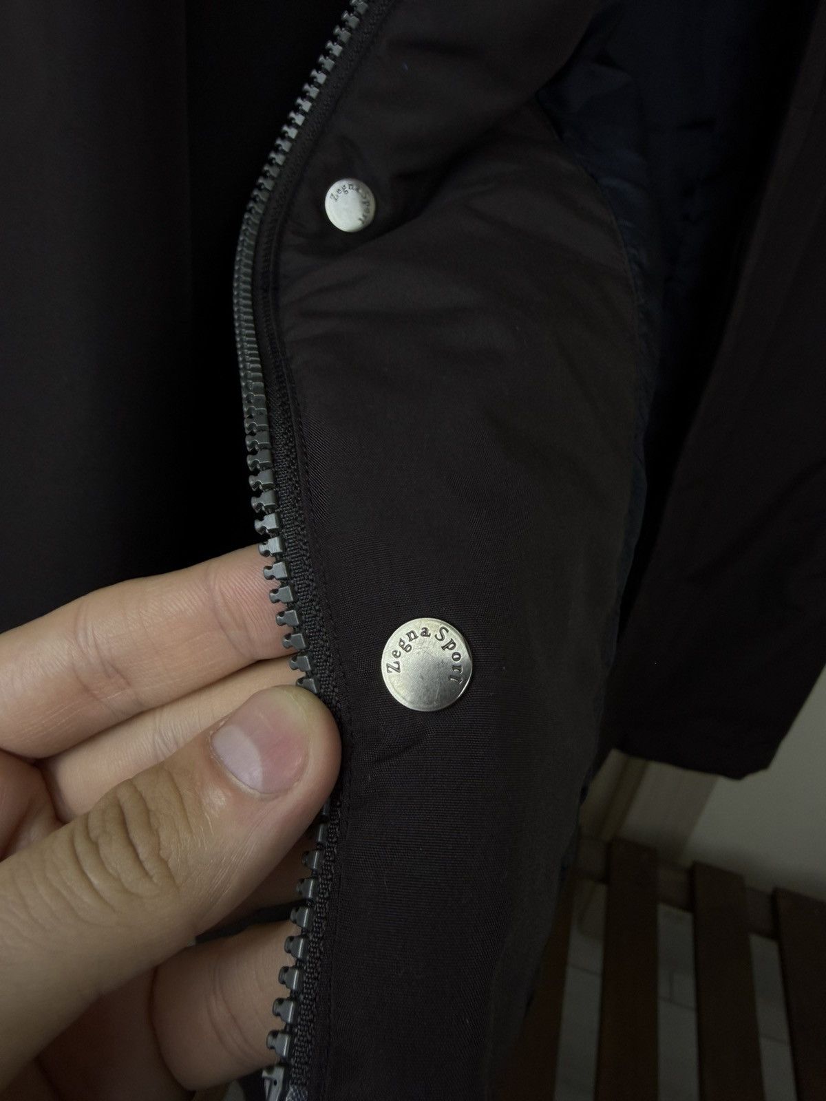 Ermenegildo Zegna Zegna Sport microtech project men's raincoat in brown size M Size US M / EU 48-50 / 2 - 13 Thumbnail