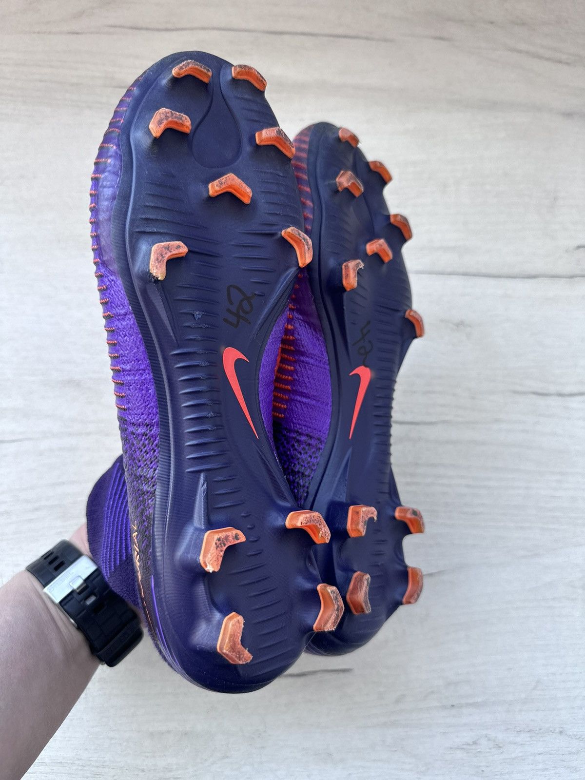 Nike Nike Mercurial Superfly Purple ACC Football Soccer Cleats Size US 8.5 / EU 41-42 - 11 Thumbnail