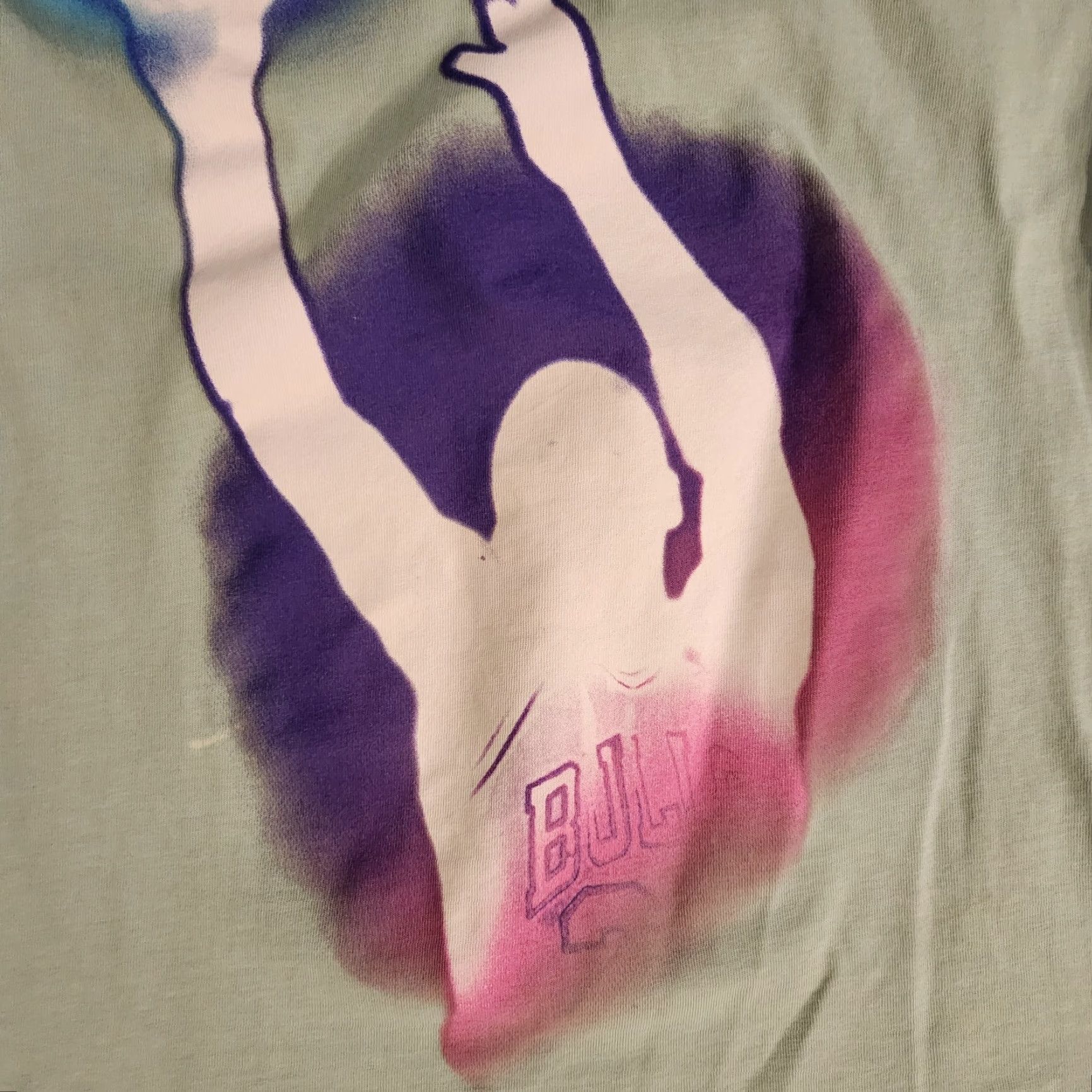 Jordan Brand Jordan X J Balvin T Shirt Tee Mens Medium Green Jumpman Shirt Mens Regular Short Sleeve Crew Neck Jersey Cotton Sports All Seasons Fall Spring Summer Size US M / EU 48-50 / 2 - 2 Thumbnail