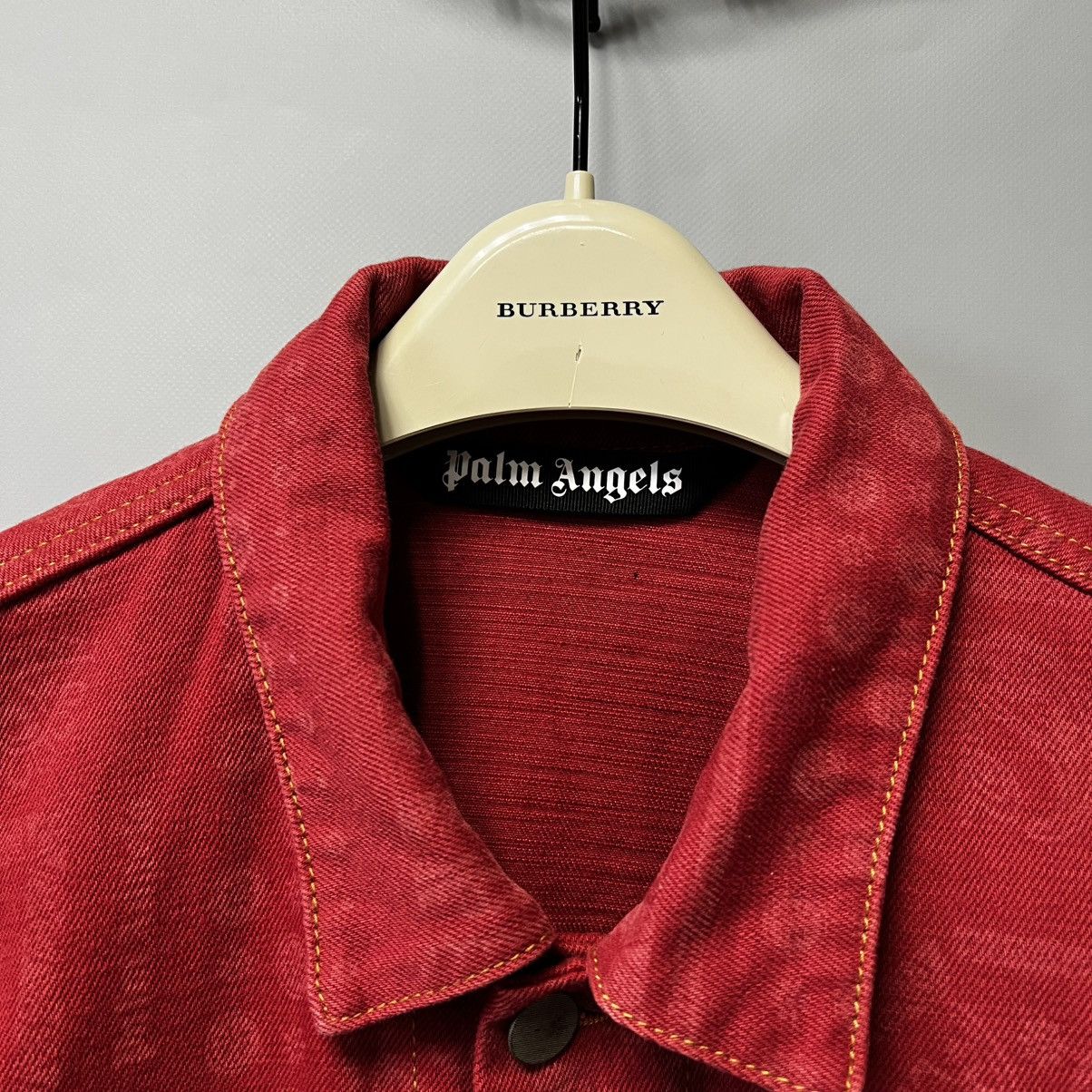 Palm Angels Palm Angels Vintage Denim Jacket With Bandana Motif Size US S / EU 44-46 / 1 - 5 Thumbnail