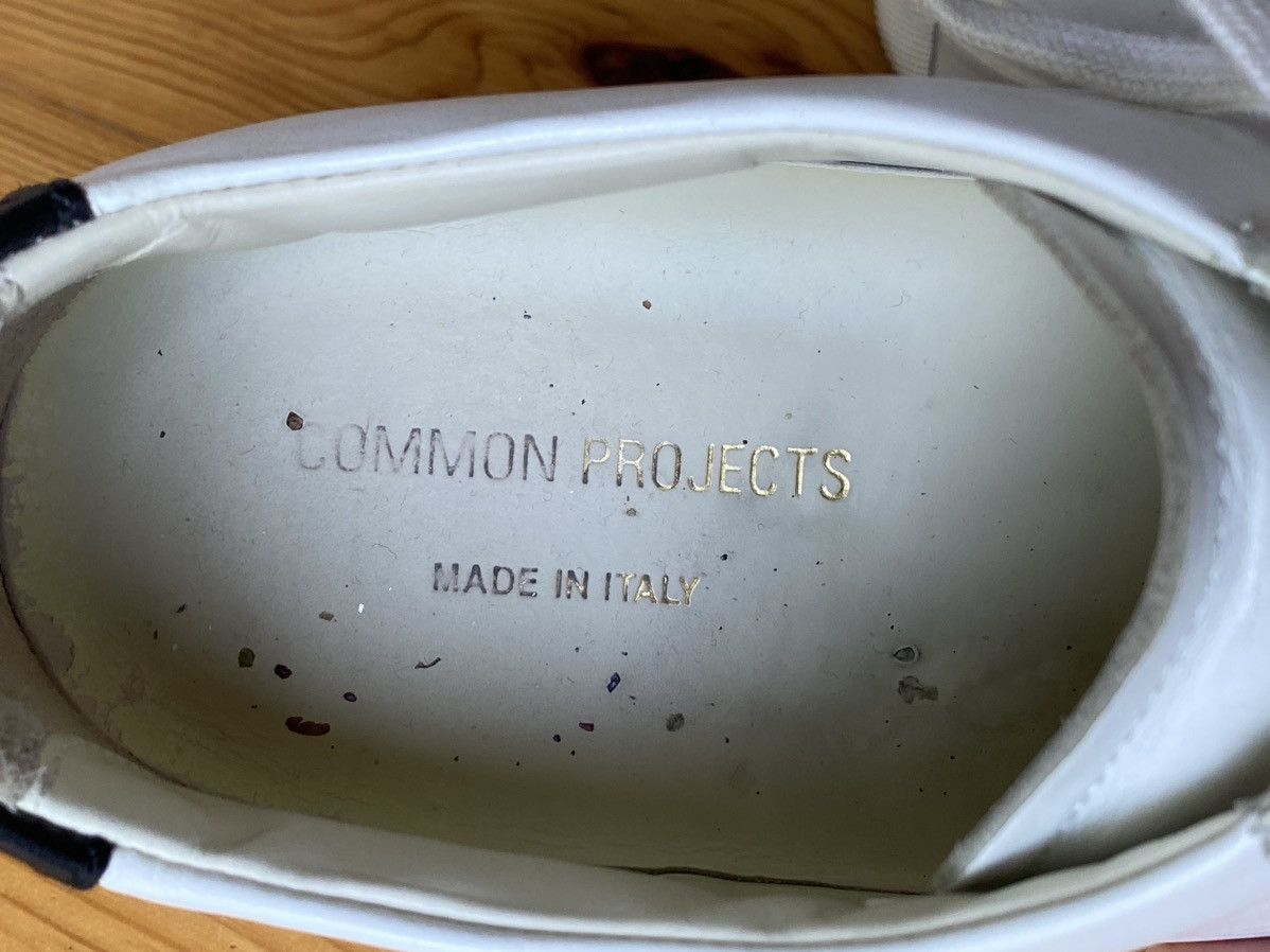 Common Projects Common Projects - Retro Low White/Black Sneaker Size US 12 / EU 45 - 4 Thumbnail