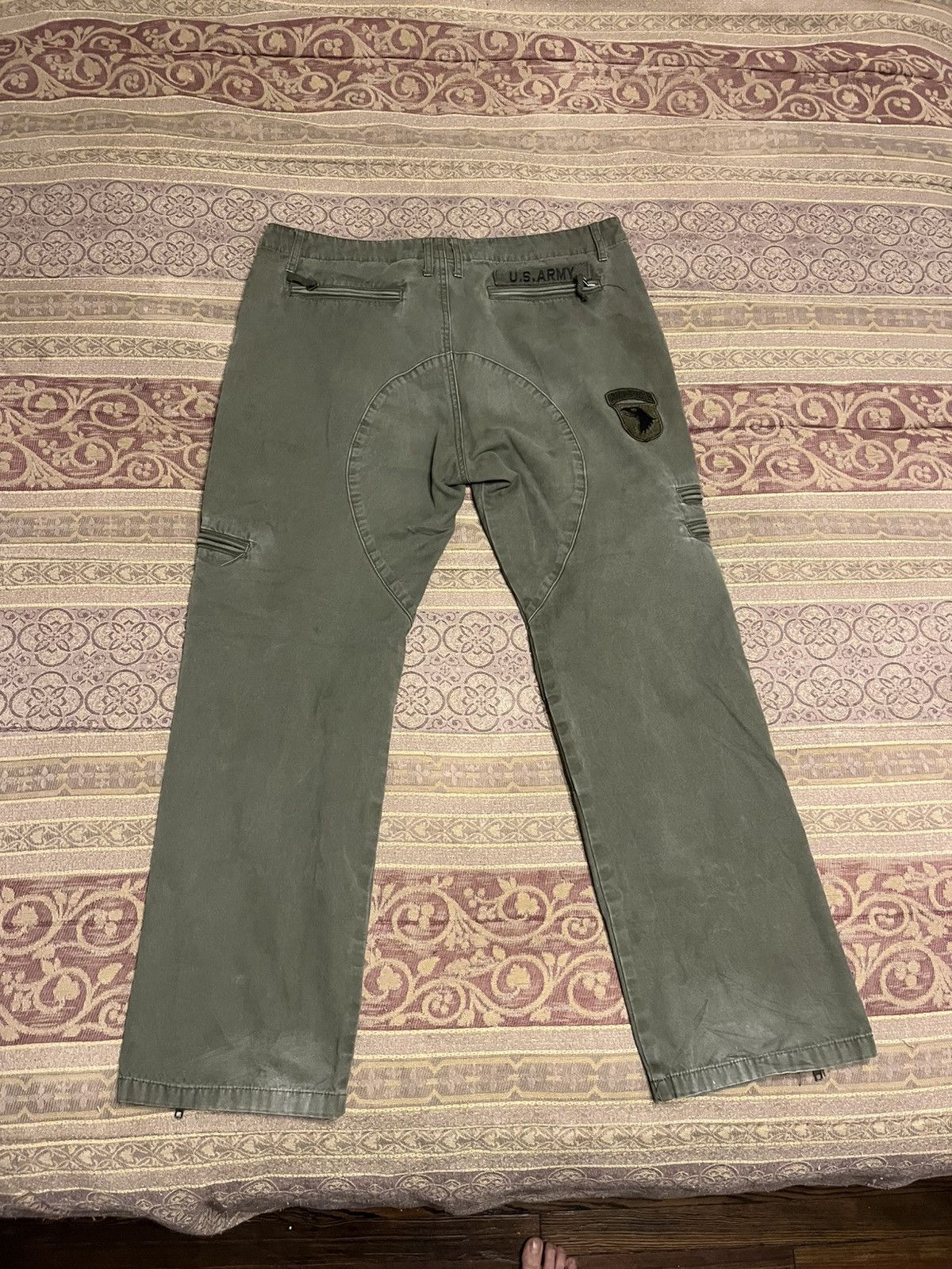 Vintage Vintage Military Army Cargo Pants Size US 36 / EU 52 - 2 Thumbnail