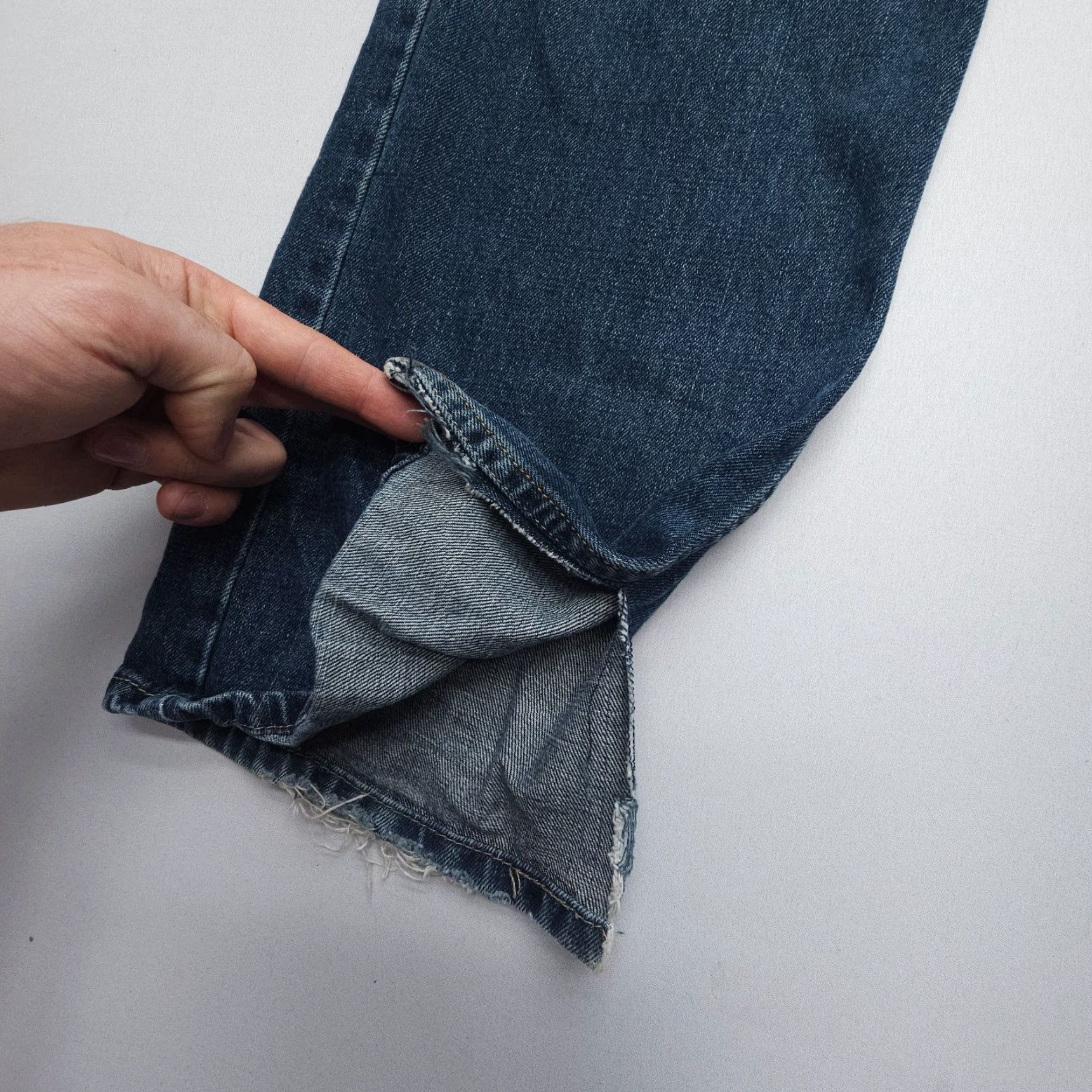 Levi's Levi's 527 Bootcut Jeans Mens 44 Regular Blue Dark Wash Y2K Western Size US 44 / EU 60 - 7 Thumbnail