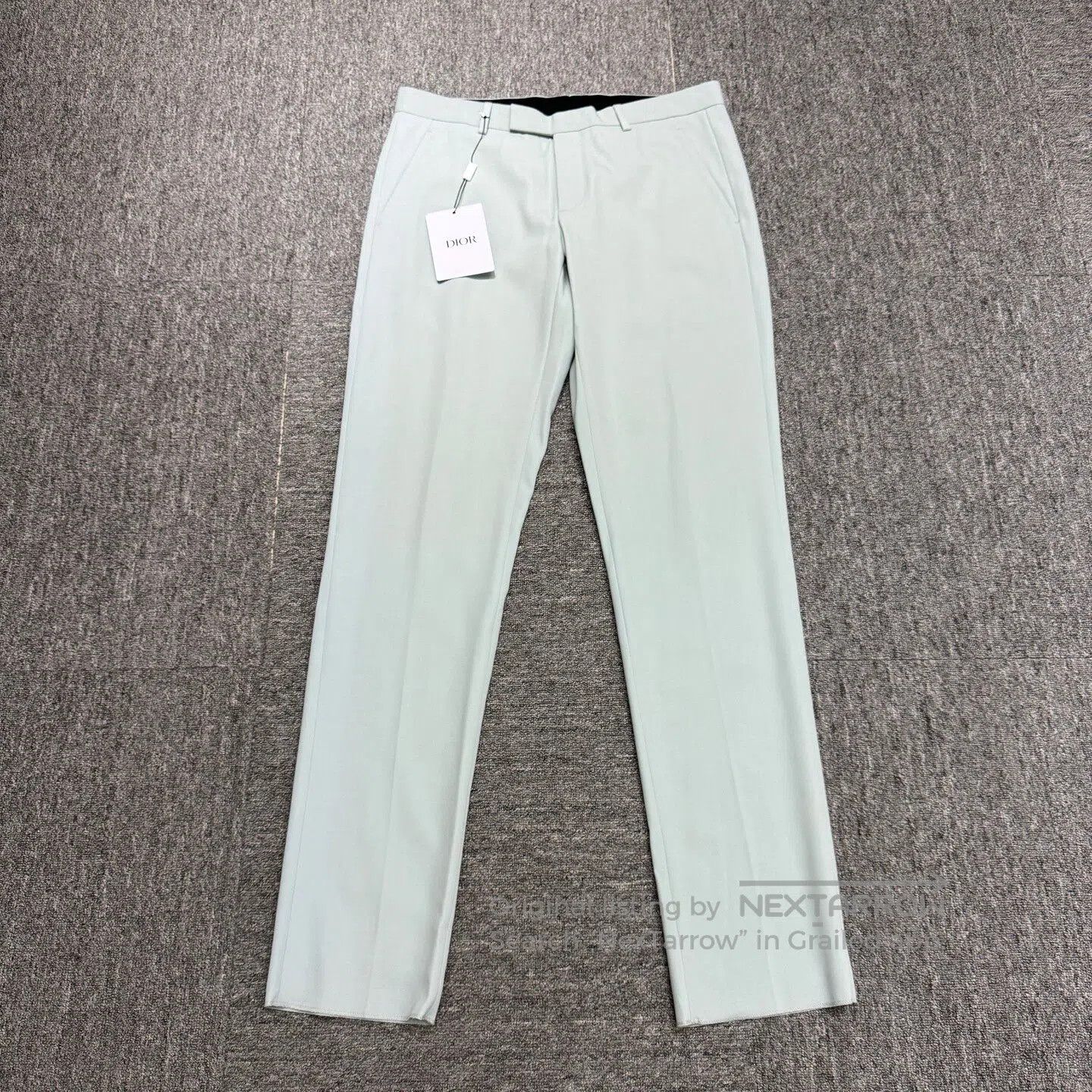 Dior Dior Solid-color wool casual pants| Size US 34 / EU 50 - 1 Thumbnail