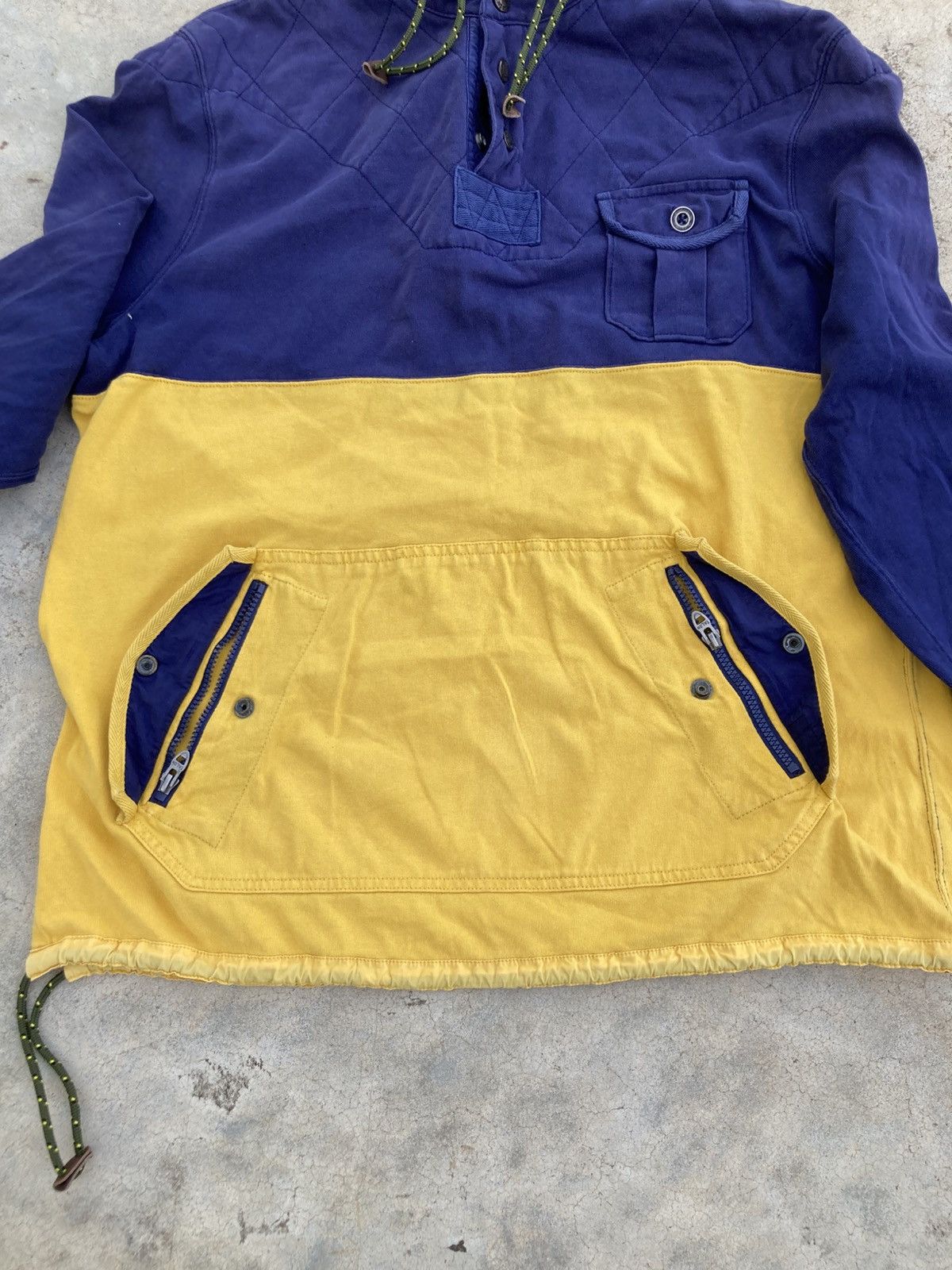 Polo Ralph Lauren 90’S Polo Ralph Lauren Quilted Colorblock Rugby Jacket Size US XL / EU 56 / 4 - 11 Thumbnail