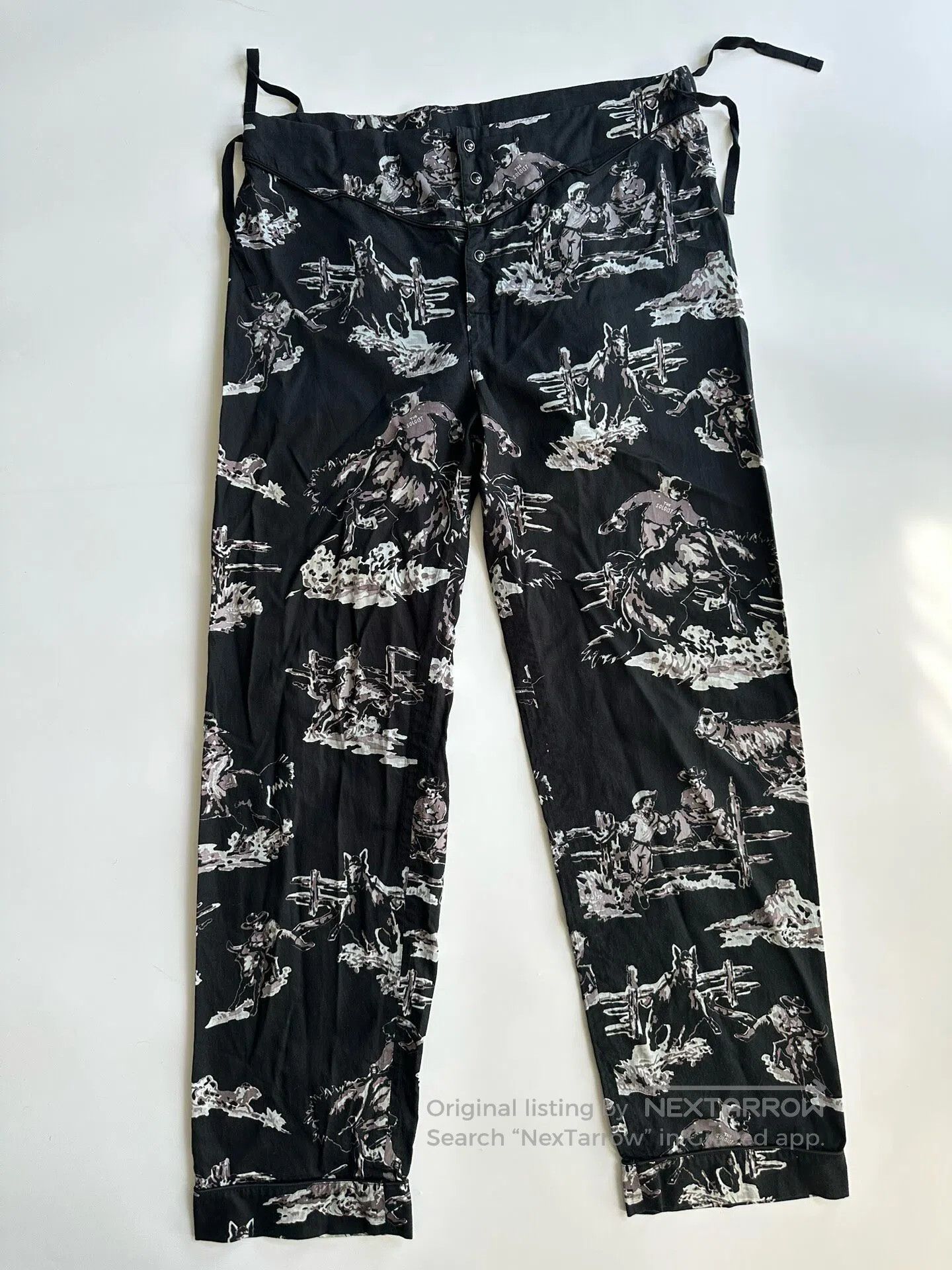 Takahiromiyashita The Soloist. takahiromiyashita thesoloist 17SS Wrangler printed long pa Size US 28 / EU 44 - 2 Thumbnail