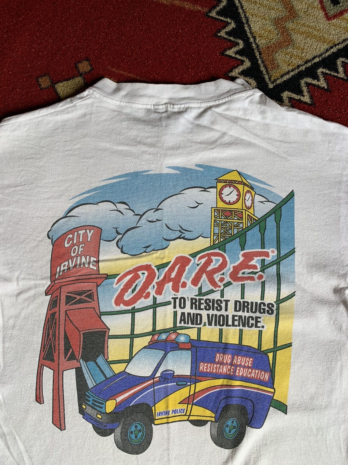 D.A.R.E × Vintage D.A.R.E 'Irvine Police Art' Size US S / EU 44-46 / 1 - 5 Thumbnail