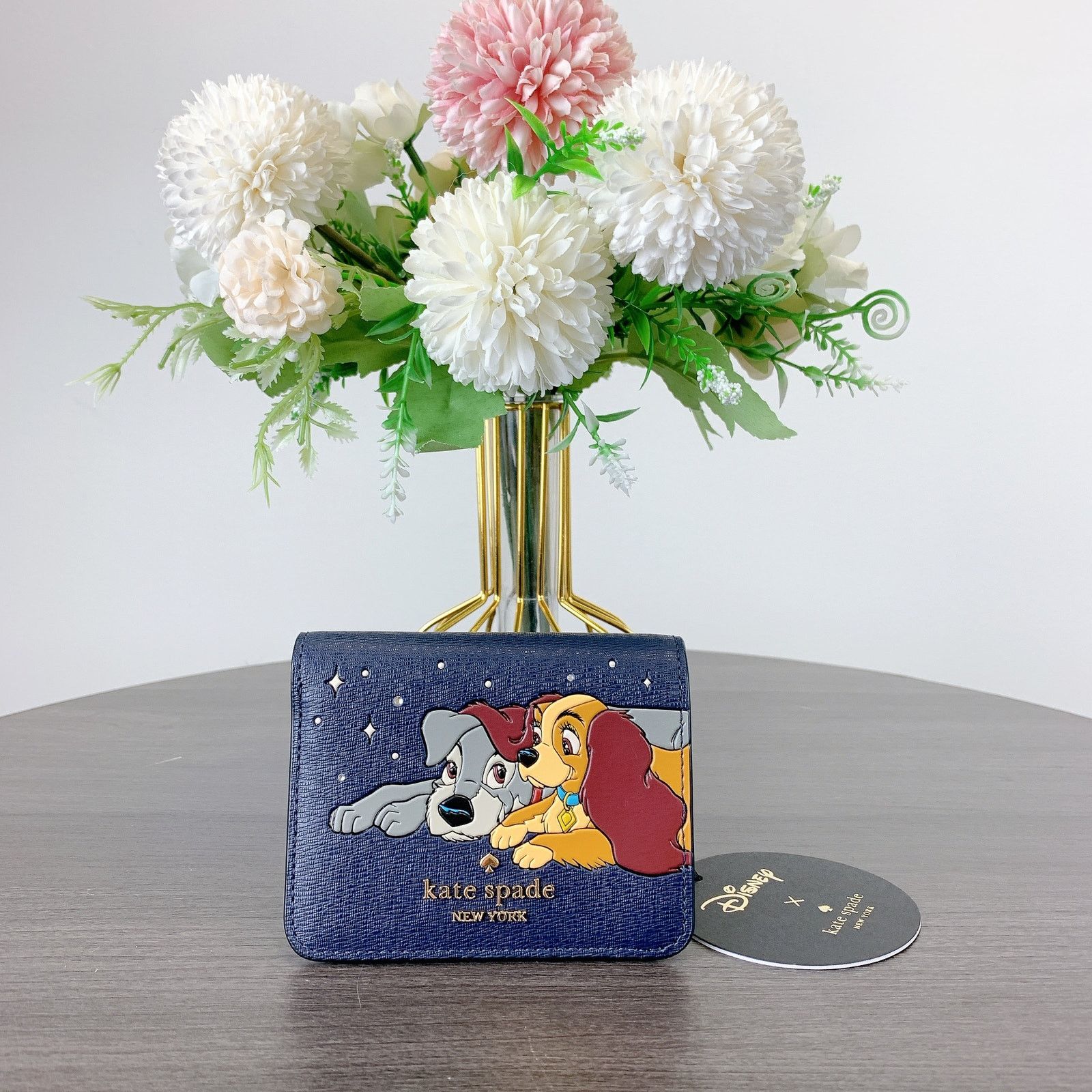 Kate Spade Kate Spade KH619 Disney X Lady Tramp Small Bifold Parisian ...