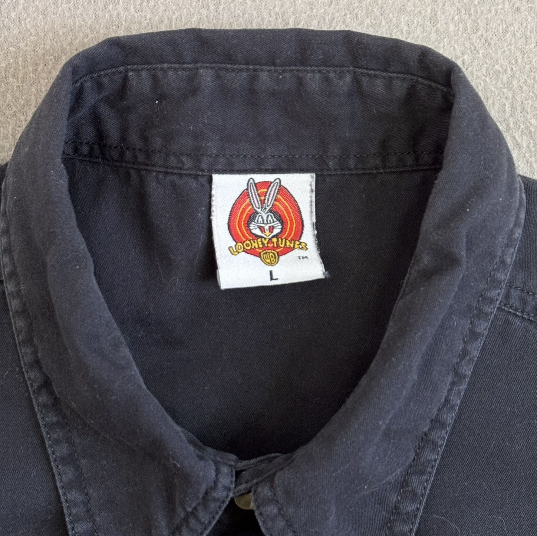 Vintage × Warner Bros Warner Bros Duck Duffy Shirt 1999 Looney TunesVintage large Size US L / EU 52-54 / 3 - 12 Thumbnail