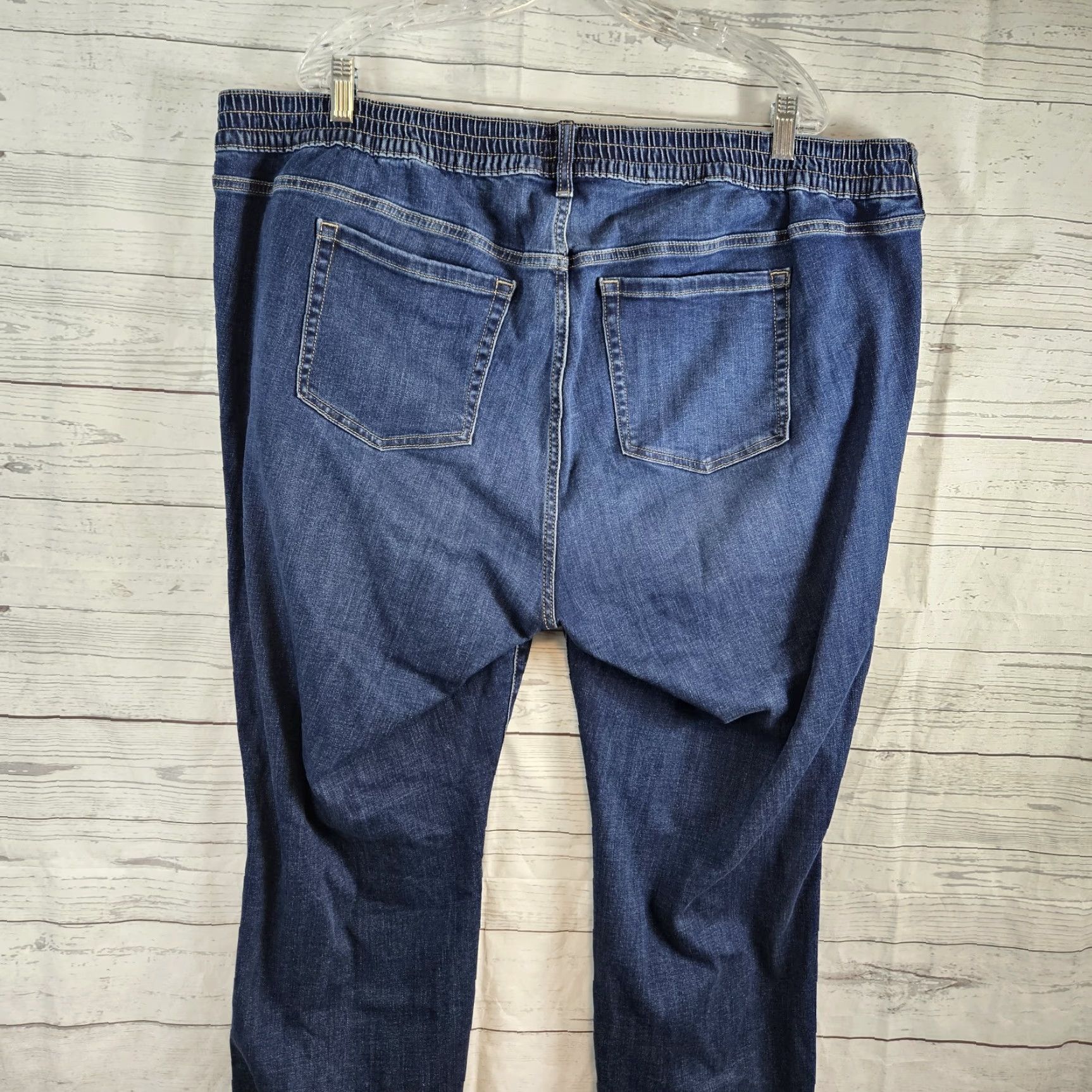 Torrid **Torrid Women's Blue High Rise Size 3X Distressed Straight Leg Jeans** User: Torrid Women's Blue High Rise Size 3X Distressed Straight Leg Jeans Size 40" / US 18 - 4 Thumbnail