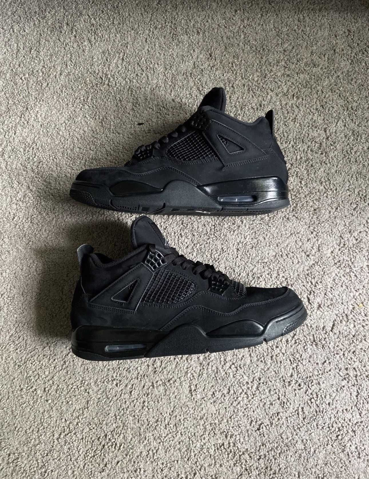 Jordan Brand Air Jordan 4 Retro Black Cat 2020 Size US 12 / EU 45 - 9 Thumbnail