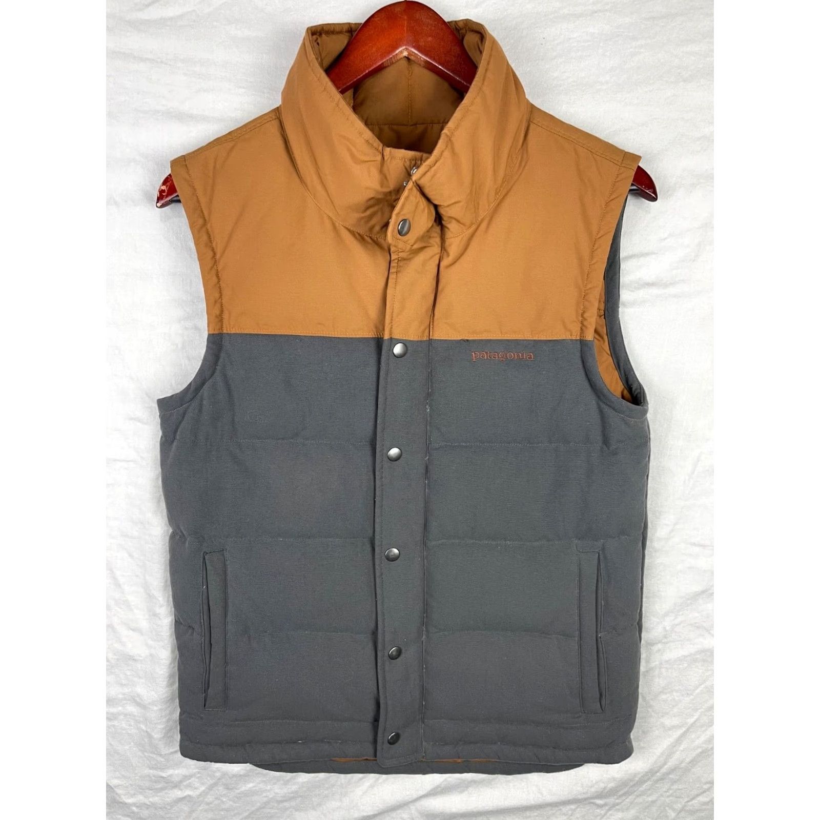 Patagonia Patagonia Vest Men XS Bivy Down Reversible Full Zip Outdoor Puffer Jacket/Coat Size US XS / EU 42 / 0 - 2 Thumbnail