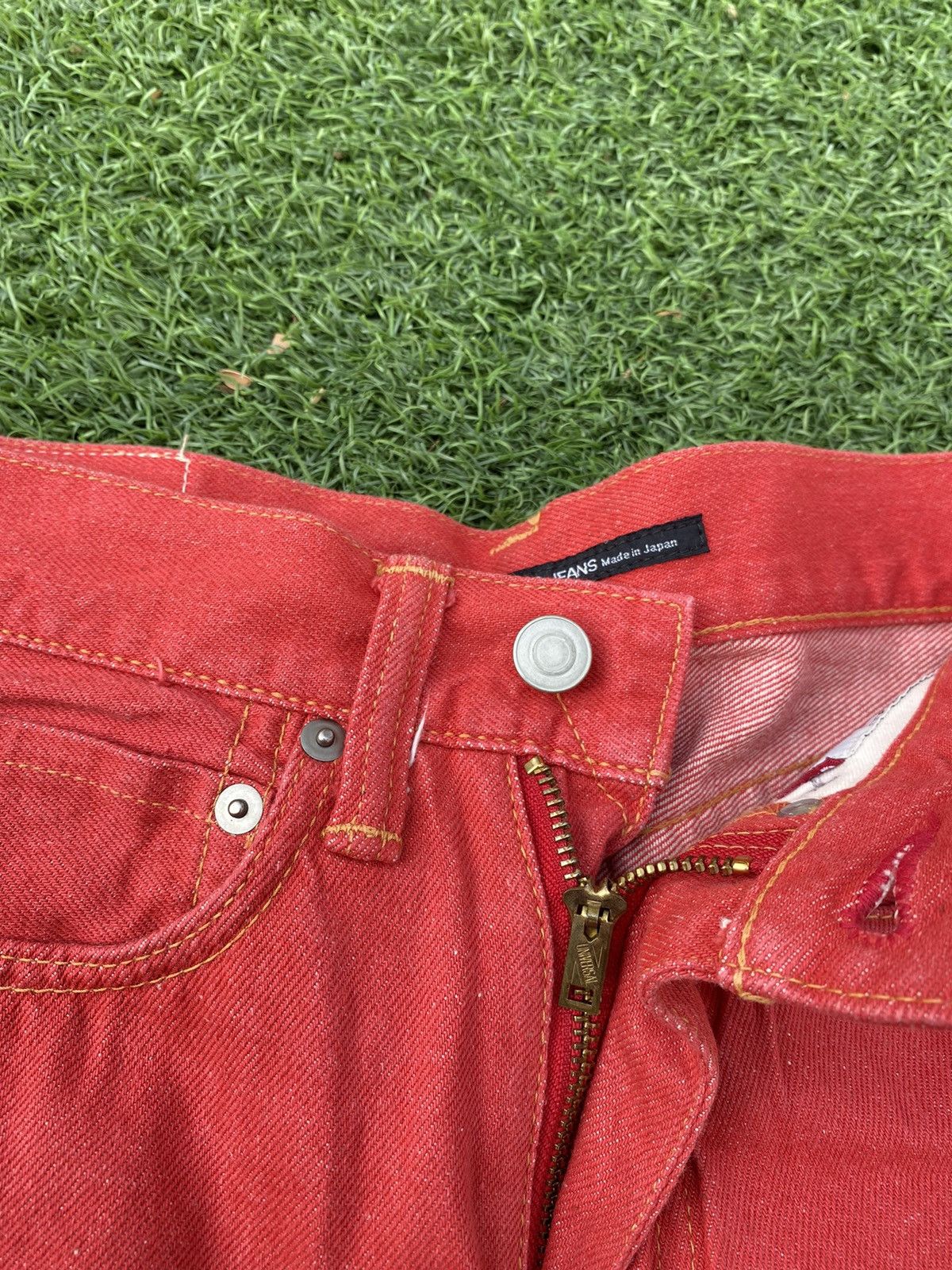 Evisu × Japanese Brand EVISU x ARISTOCRATICO JEANS MADE IN JAPAN Size US 29 - 5 Thumbnail