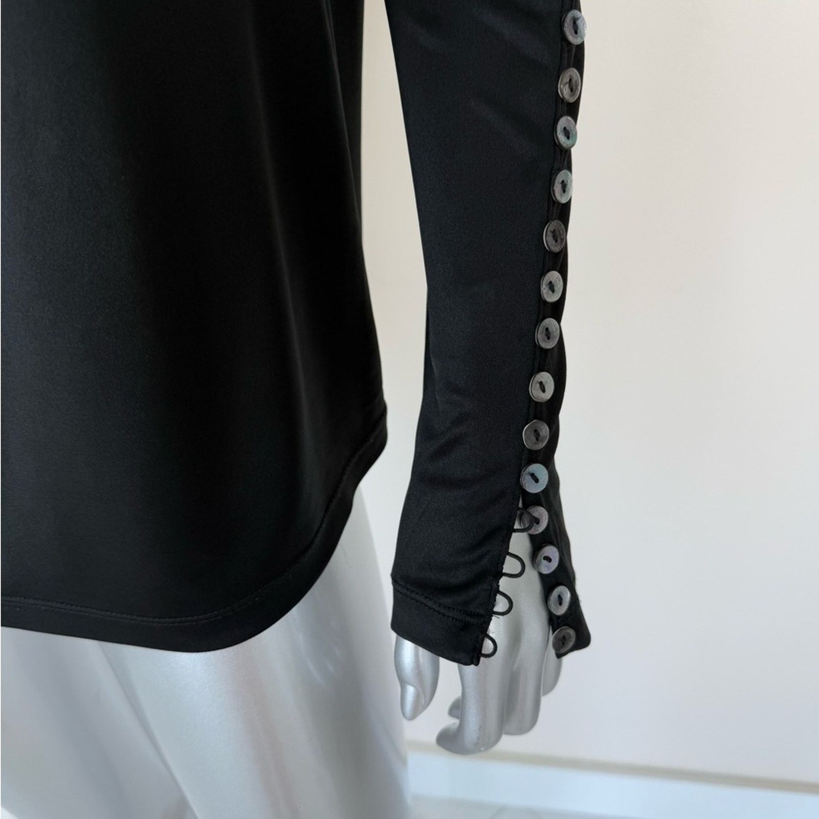 Dolce & Gabbana D&G vintage women long sleeve blouse size 44 IT or 8 US Size M / US 6-8 / IT 42-44 - 3 Thumbnail