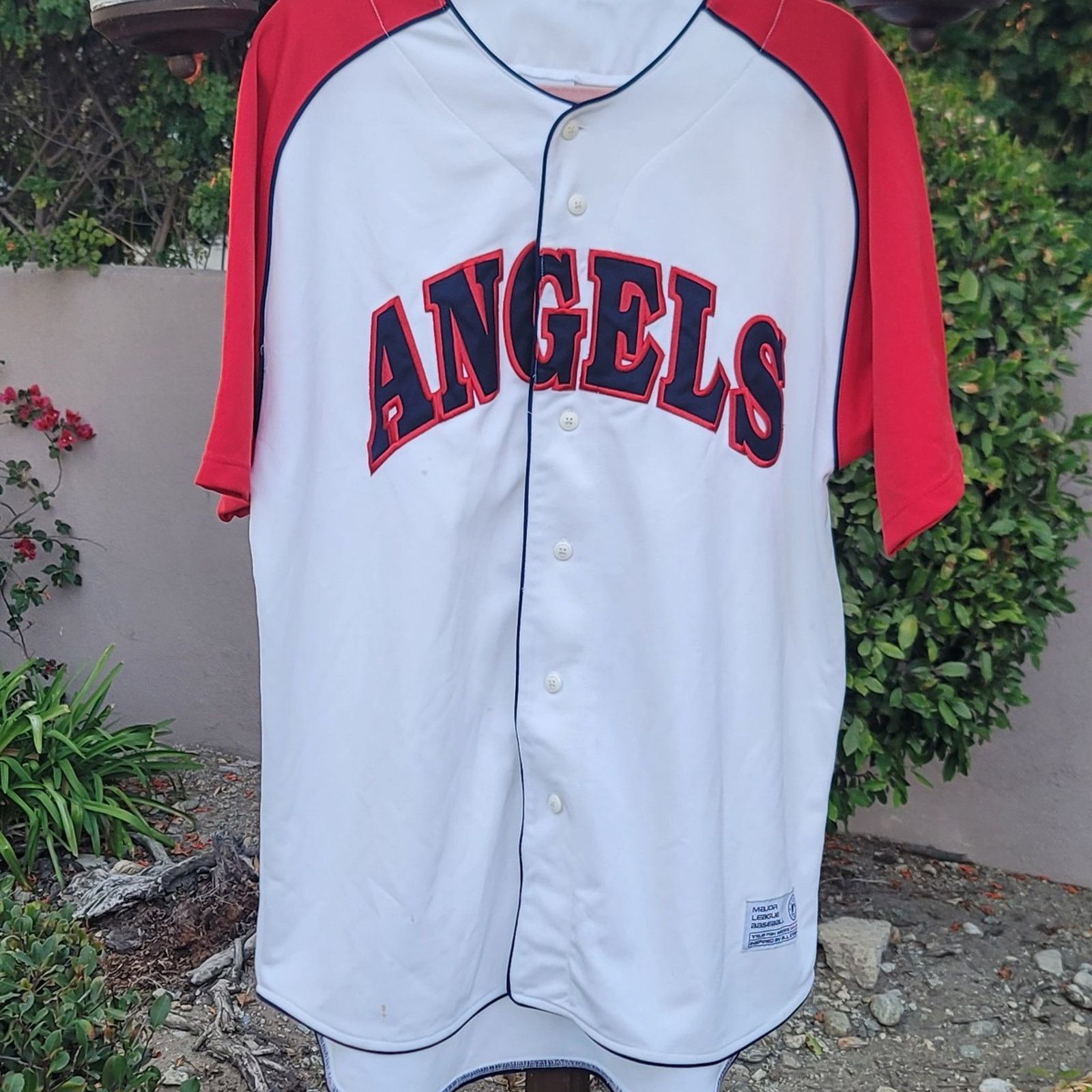 MLB Vtg Genuine Merchandise True Fan Los Angeles Angels Jersey Size US L / EU 52-54 / 3 - 1 Thumbnail
