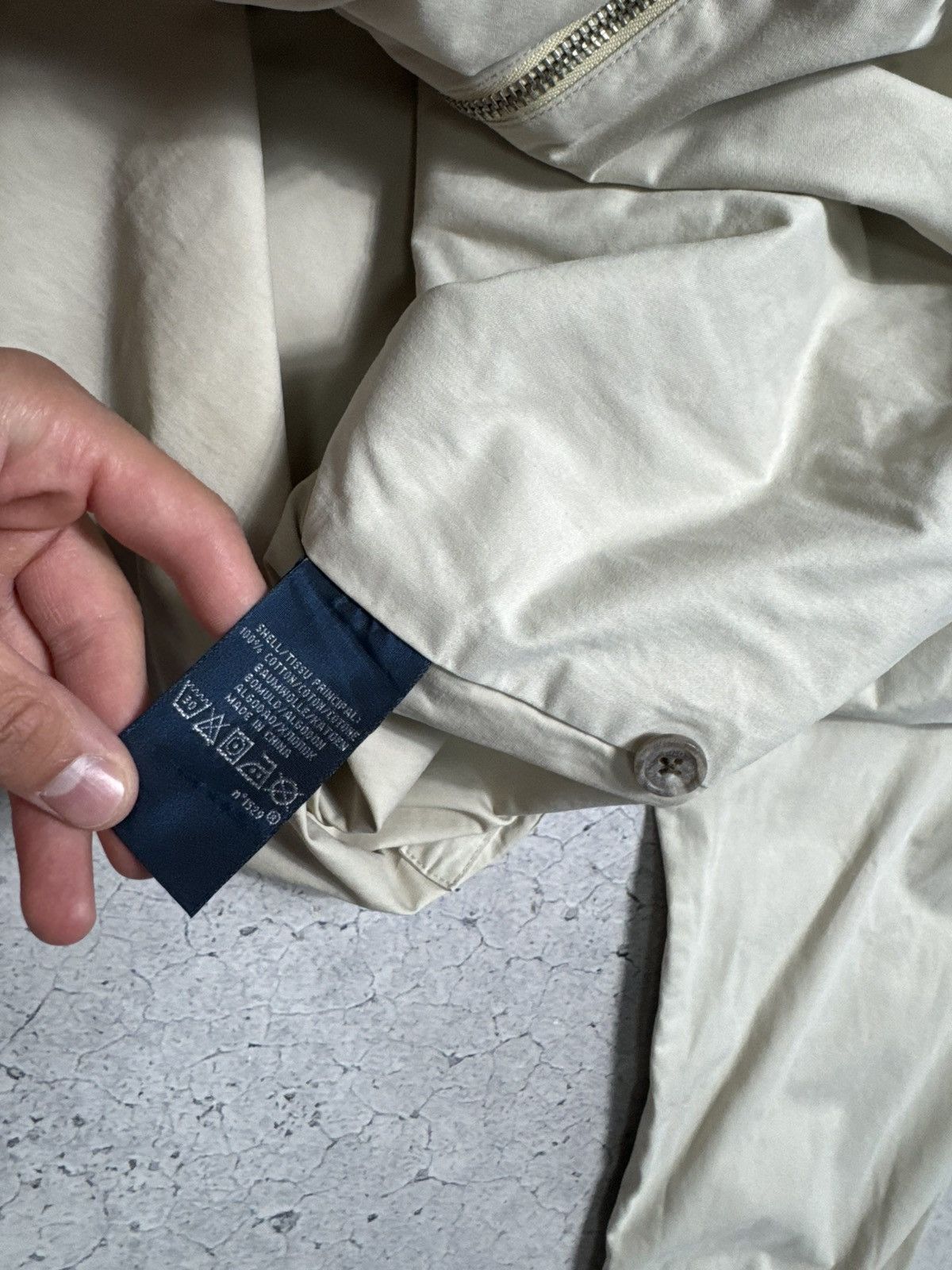 Polo Ralph Lauren Polo Ralph Lauren Vintage Nylon Jacket PRL Biege Size US XL / EU 56 / 4 - 8 Thumbnail