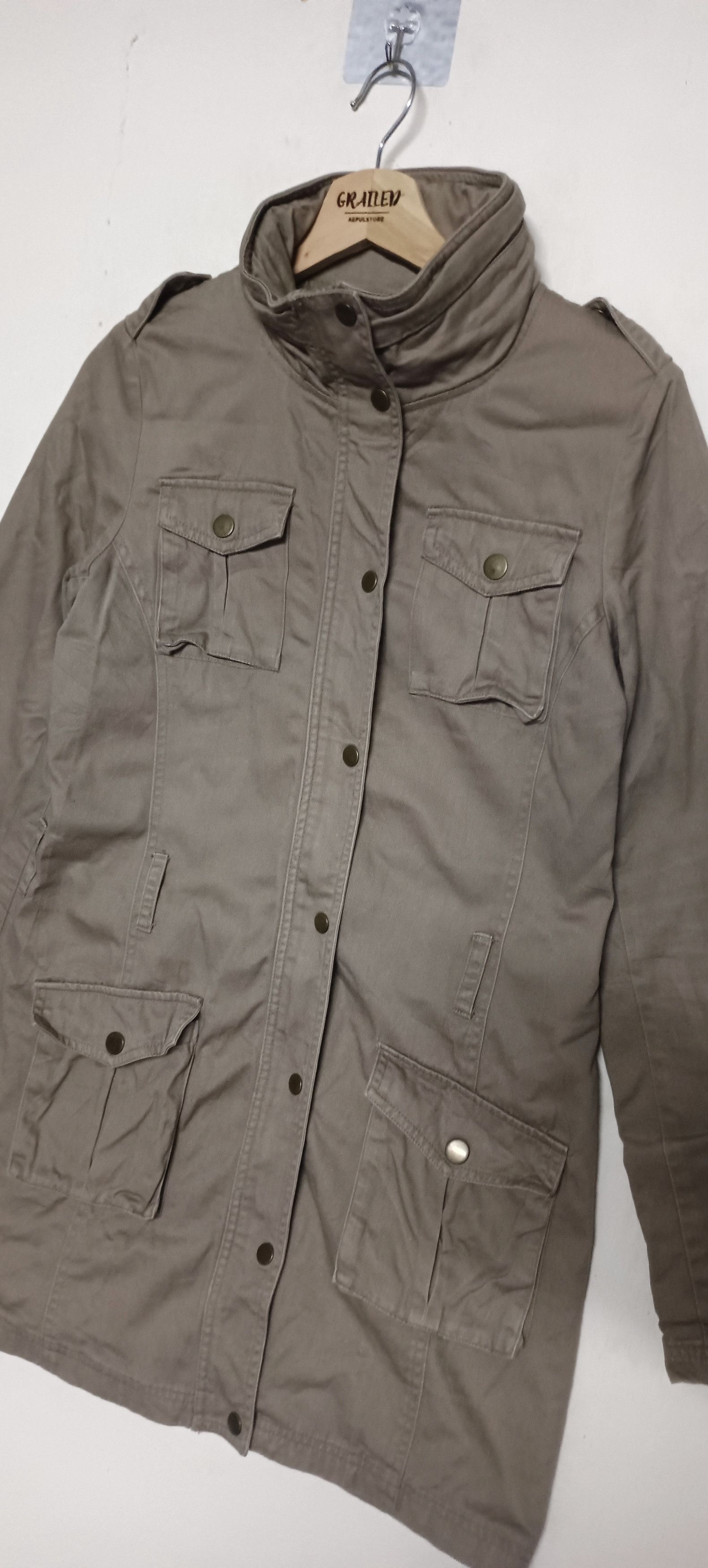 Japanese Brand × Vintage Vintage🔥90ans Tactical Pocket Parkas Jacket Size US L / EU 52-54 / 3 - 3 Thumbnail
