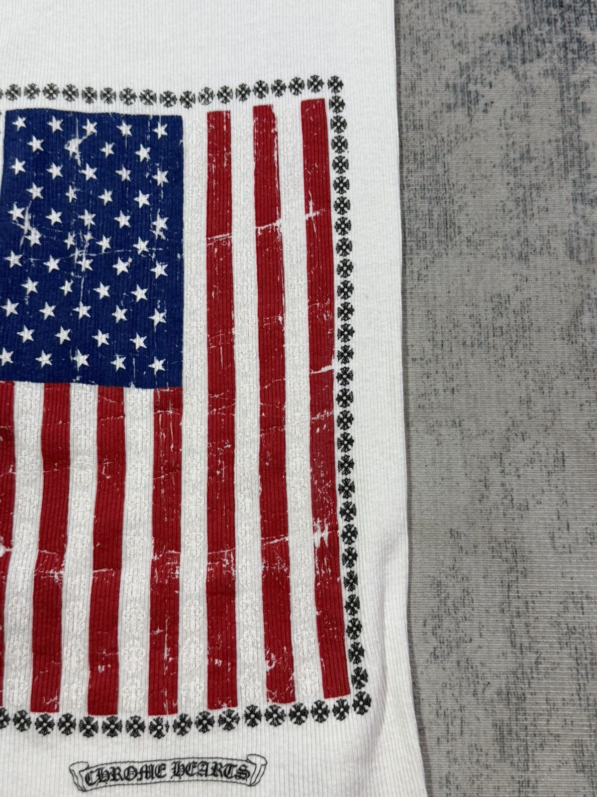 Chrome Hearts USA Flag AMFLAG Tanktop Size US L / EU 52-54 / 3 - 6 Thumbnail