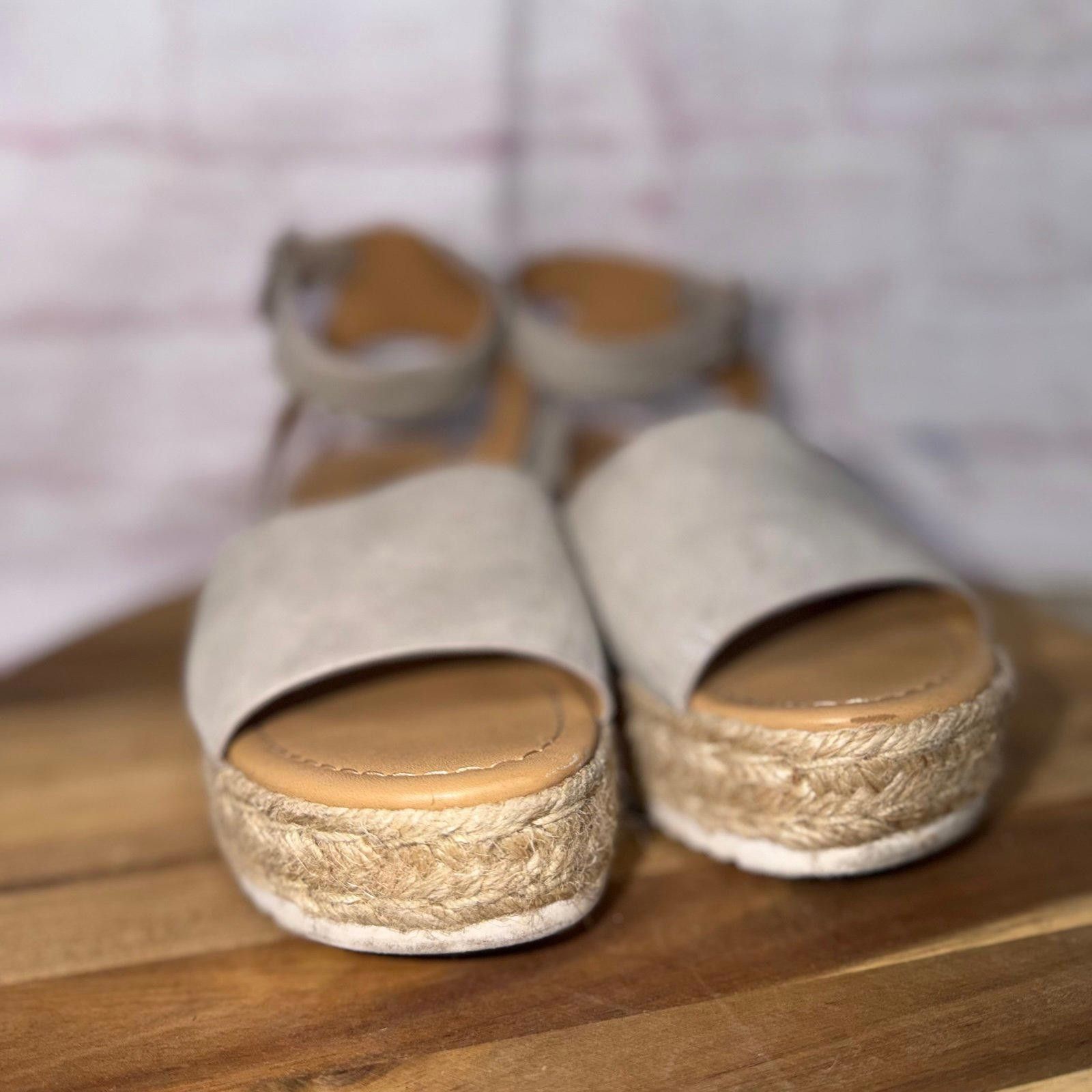 Scotch & Soda Soda Women's Espadrille Platform Sandals Size 7 Size US 7 / IT 37 - 1 Thumbnail