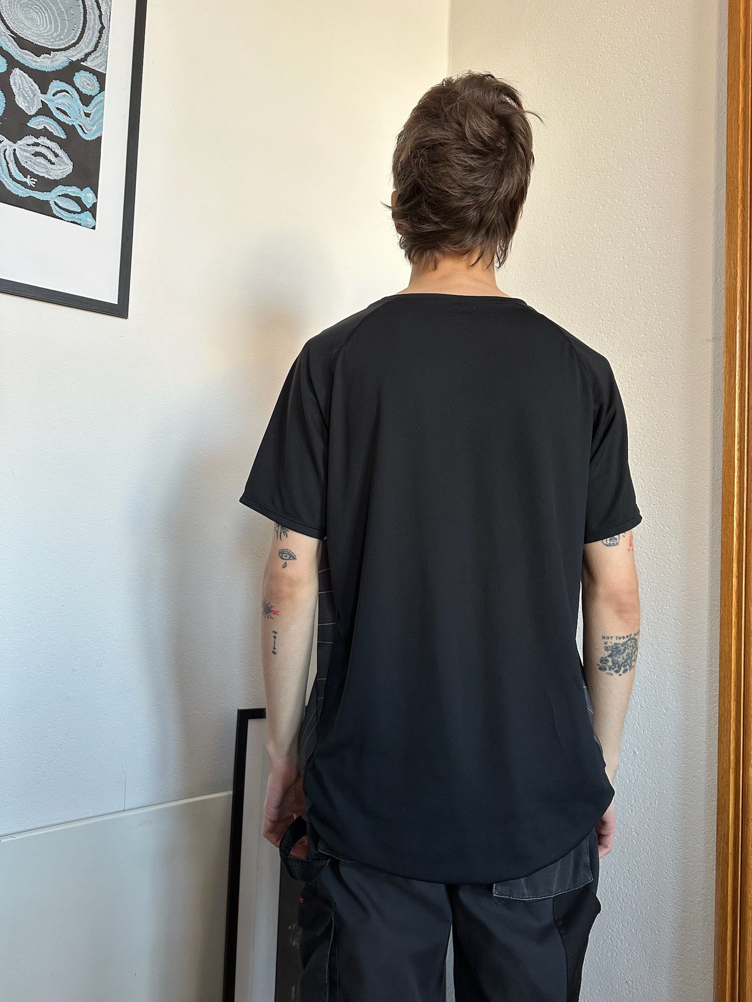 Nike Vintage Nike Central Swoosh Jersey 90s TN total 90 running Size US XL / EU 56 / 4 - 6 Thumbnail