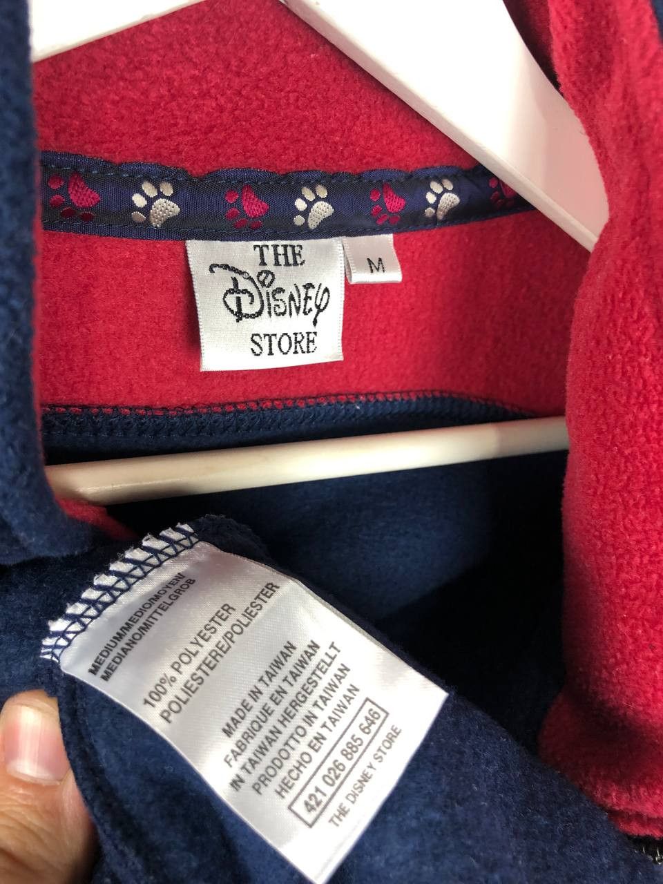 Disney The Disney Store Fleece Jacket Vintage 101 Dalmatians size M Size US M / EU 48-50 / 2 - 10 Thumbnail
