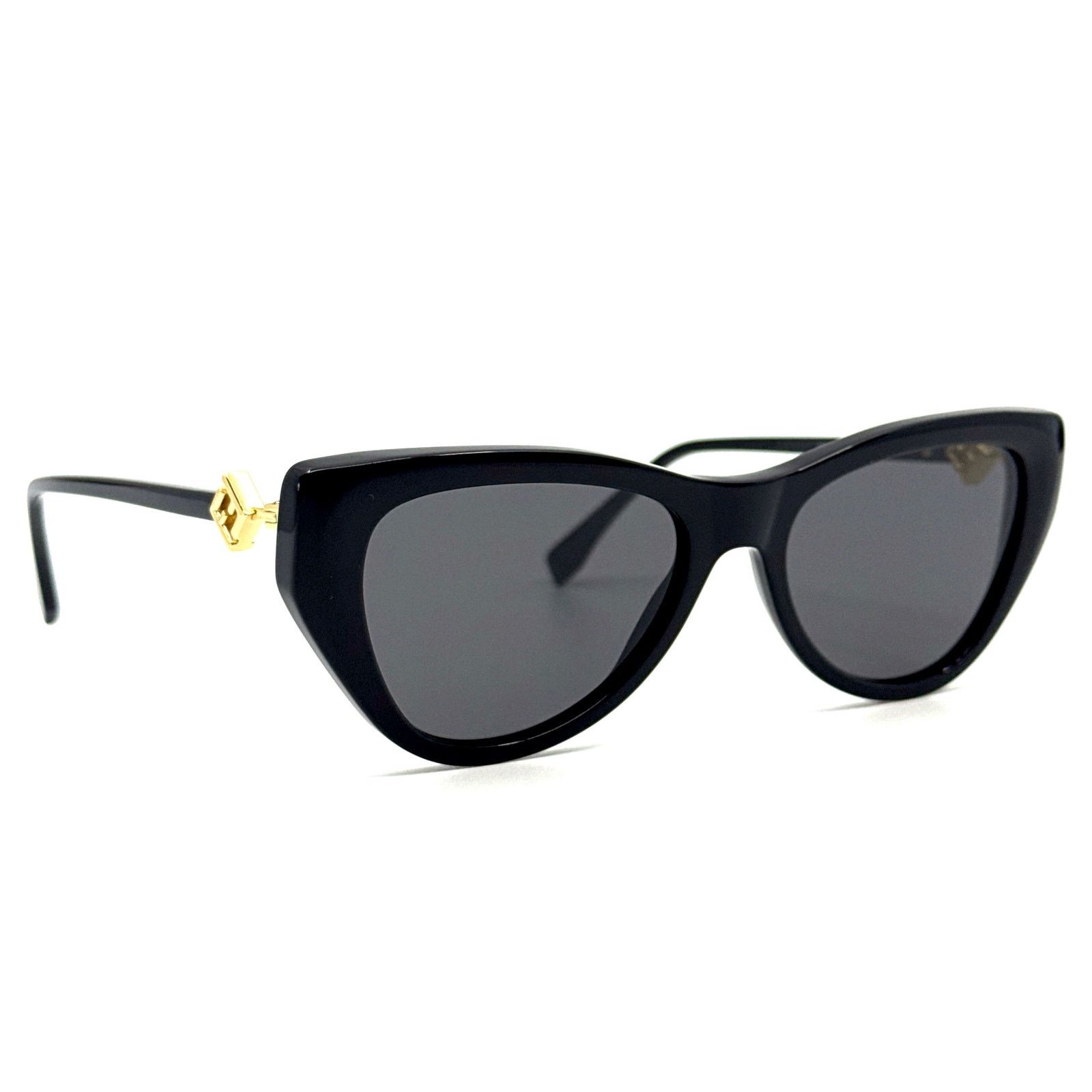 NEW!!! FENDI Sunglasses FE40137I 53E Authentic Sunglasses FENDI Roma FE40137I 01A 51-21 Black in stock  main image 2