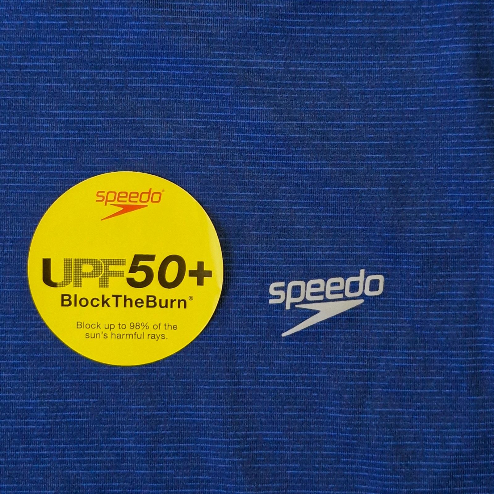 Speedo Speedo Men UPF Short Sleeve Swim Tee M Performance Rashguard Size US M / EU 48-50 / 2 - 2 Thumbnail
