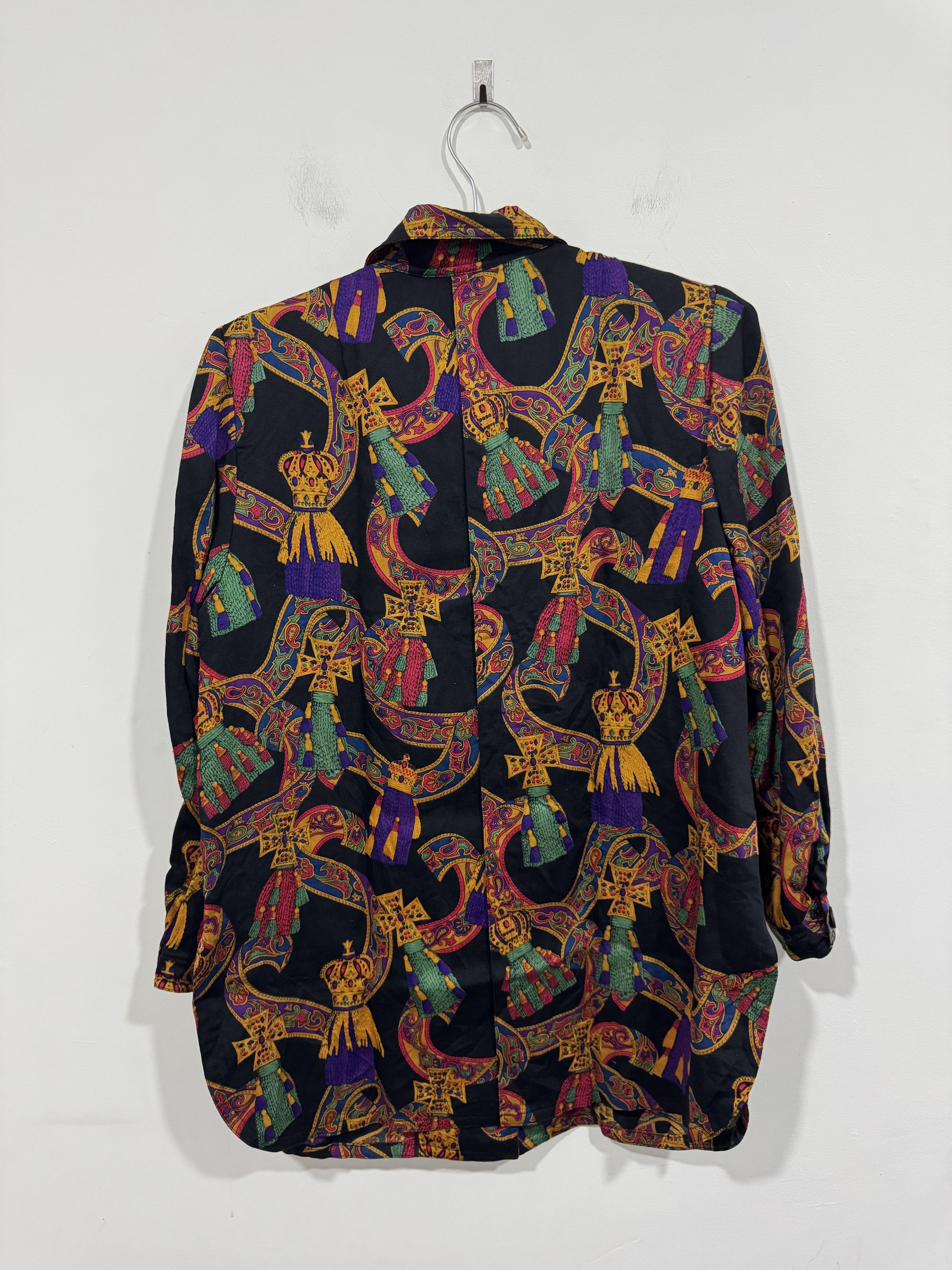 Versace Vintage Gianni Versace Baroque Blazer Size 42L - 2 Thumbnail