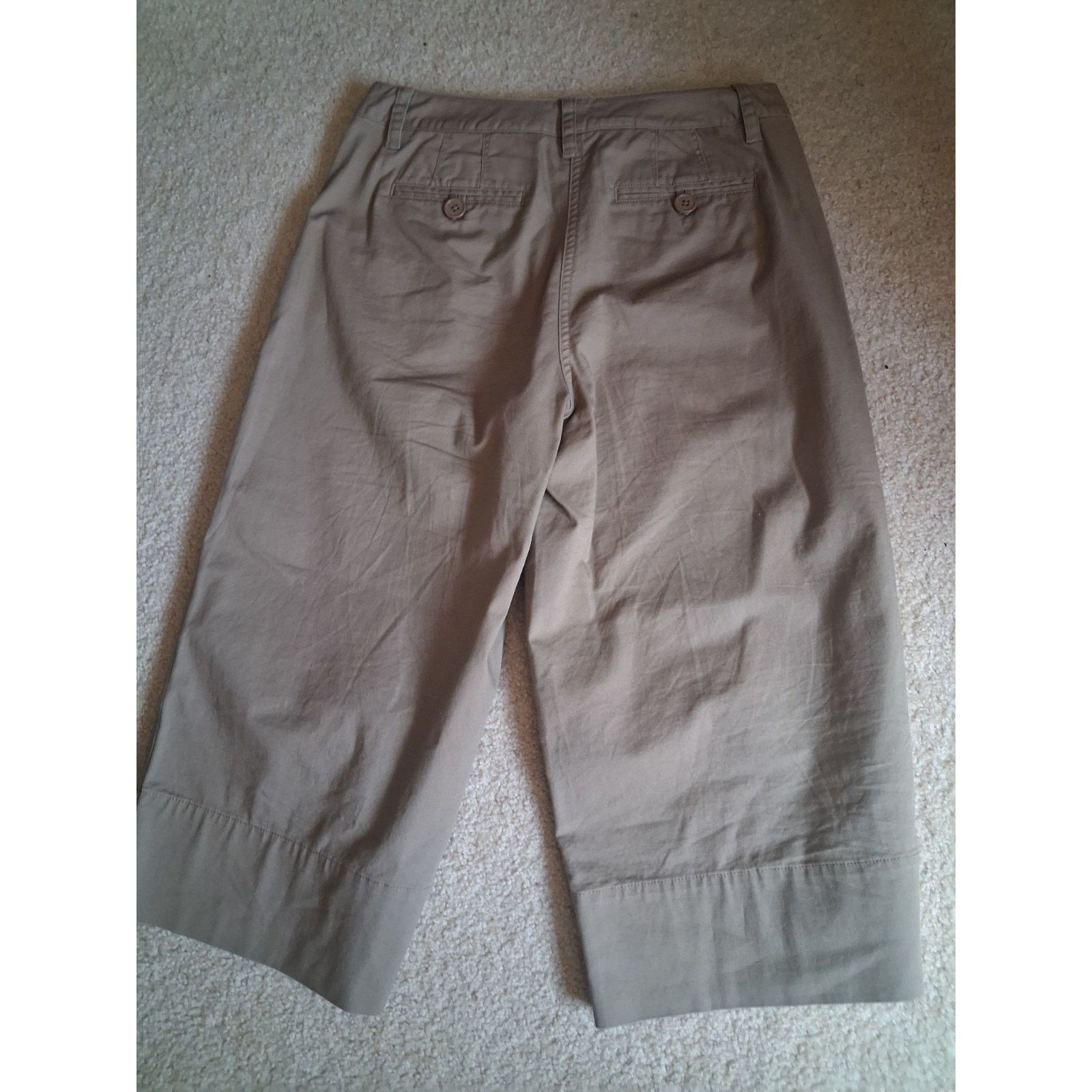 Talbots Talbots Stretch Women's Capris w Pockets Size 8 Size 30" / US 8 / IT 44 - 3 Thumbnail