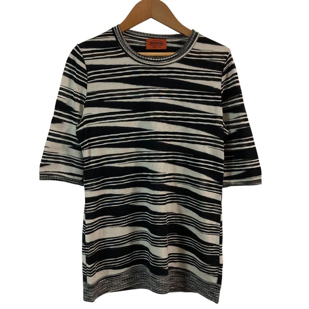 Other Other Missoni Cashmere Silk Short Sleeve Knit Top Others Tops DUTY FREE for USA Size ONE SIZE - 1 Thumbnail
